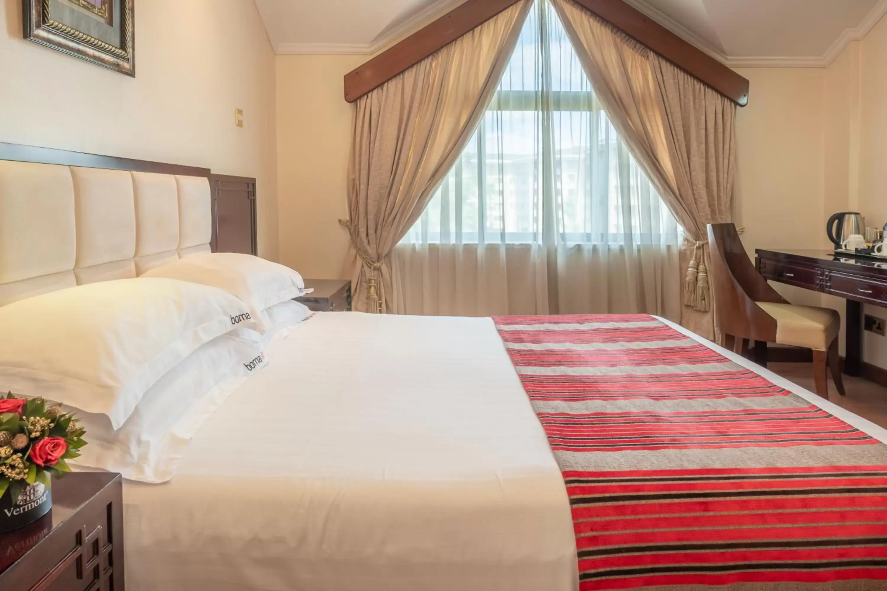 Bed in Boma Inn Nairobi