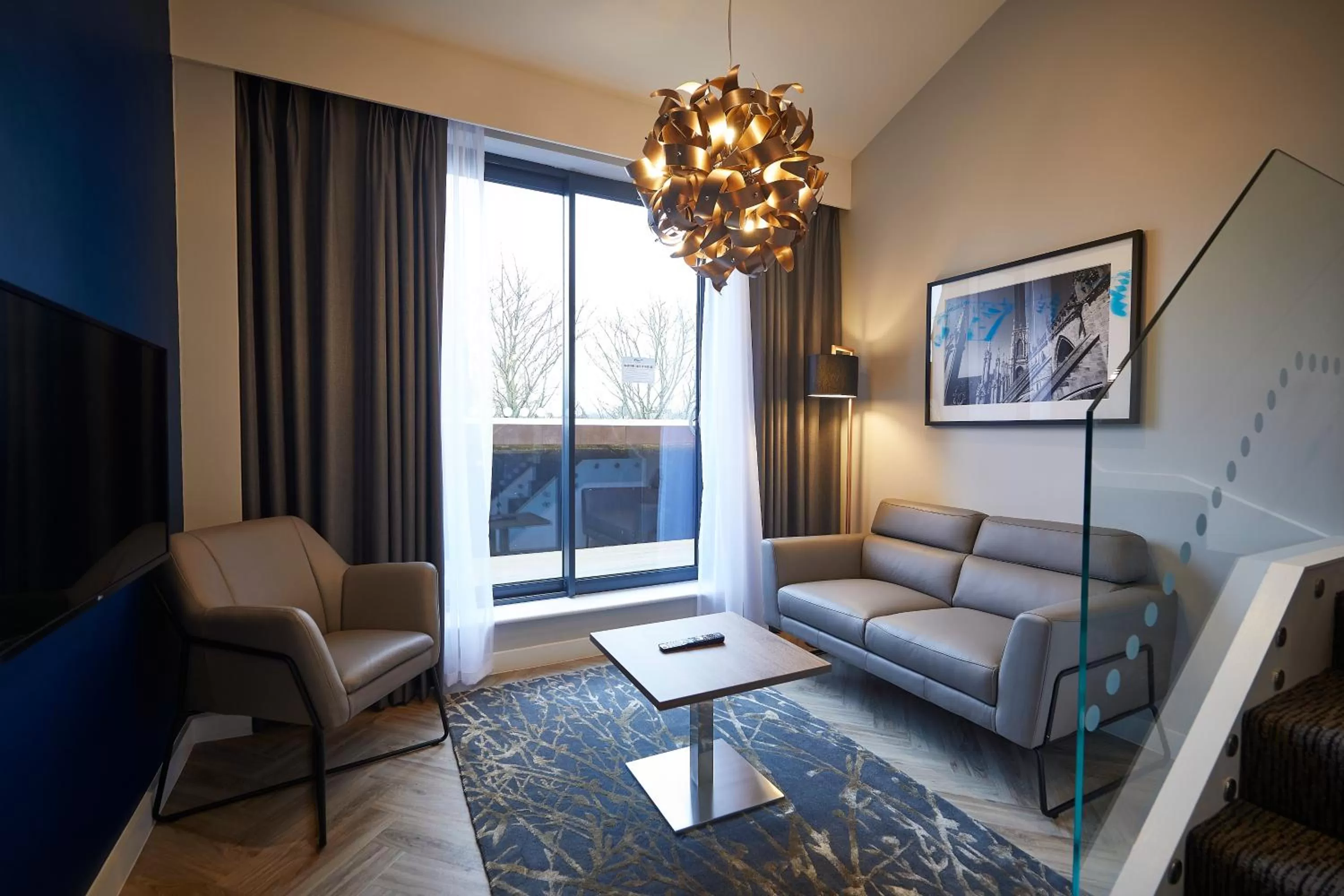 Seating area in Roomzzz York City