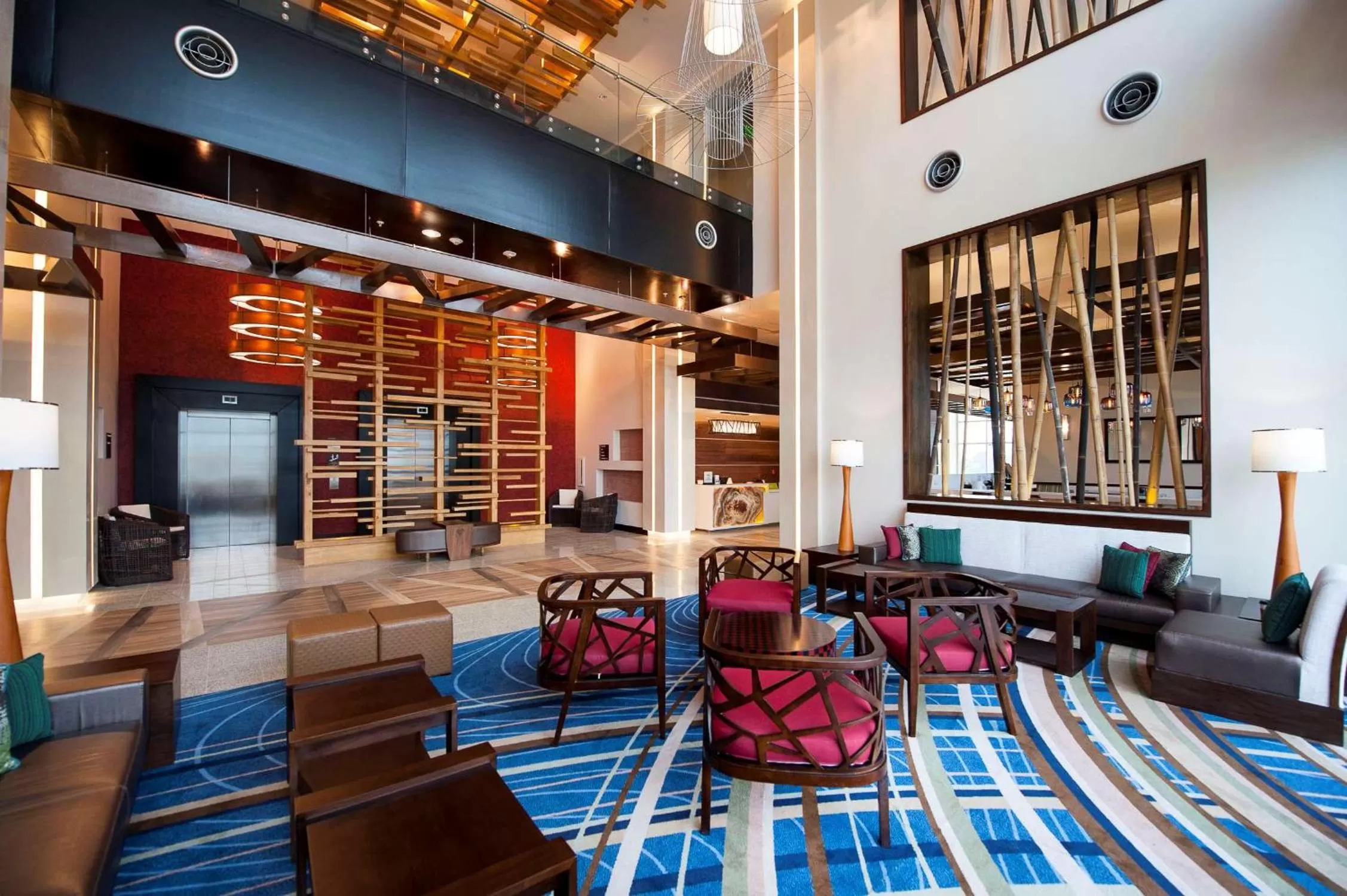 Lobby or reception in Hilton Garden Inn San Jose La Sabana, Costa Rica