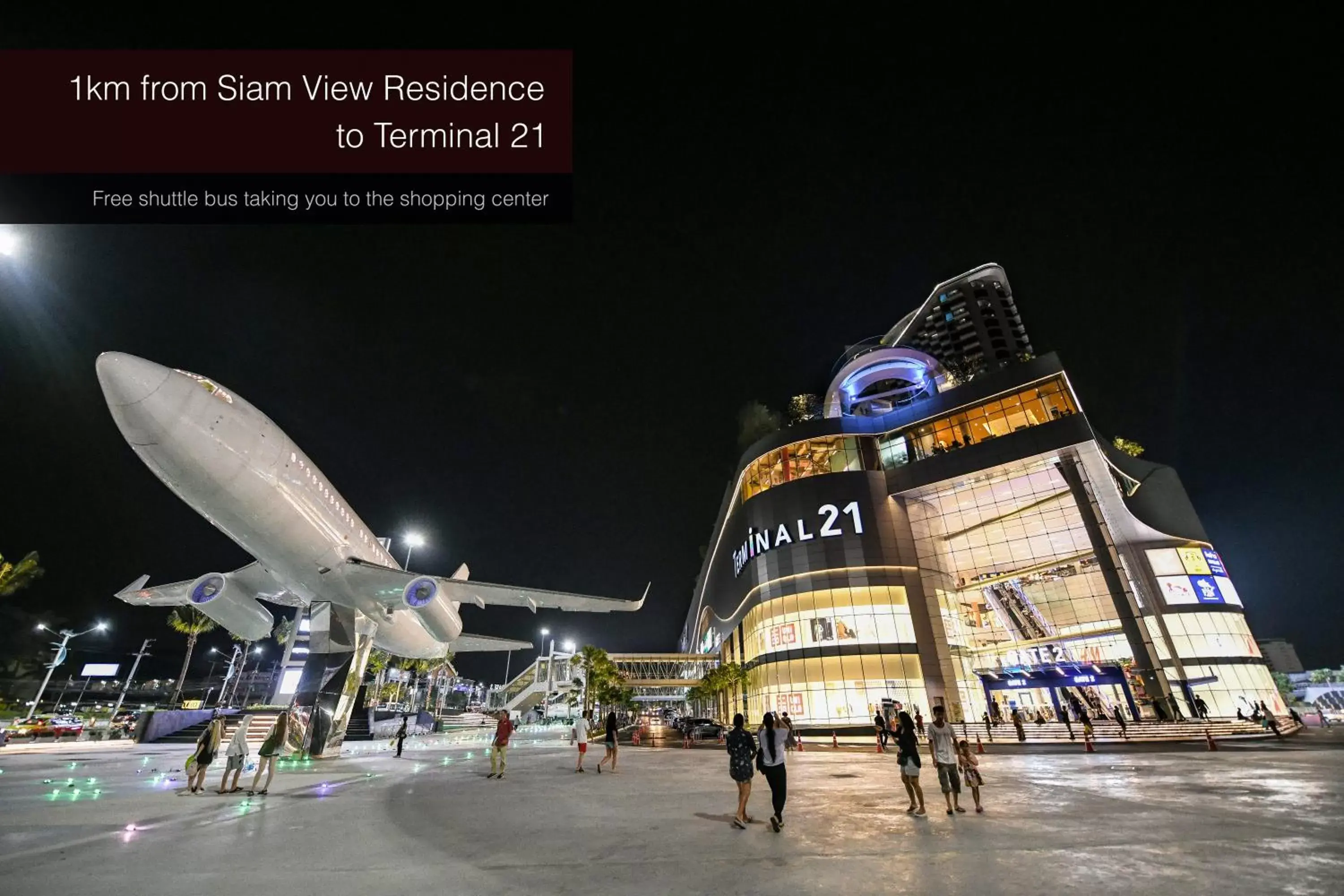 Nearby landmark in Siam View Hotel and Residence