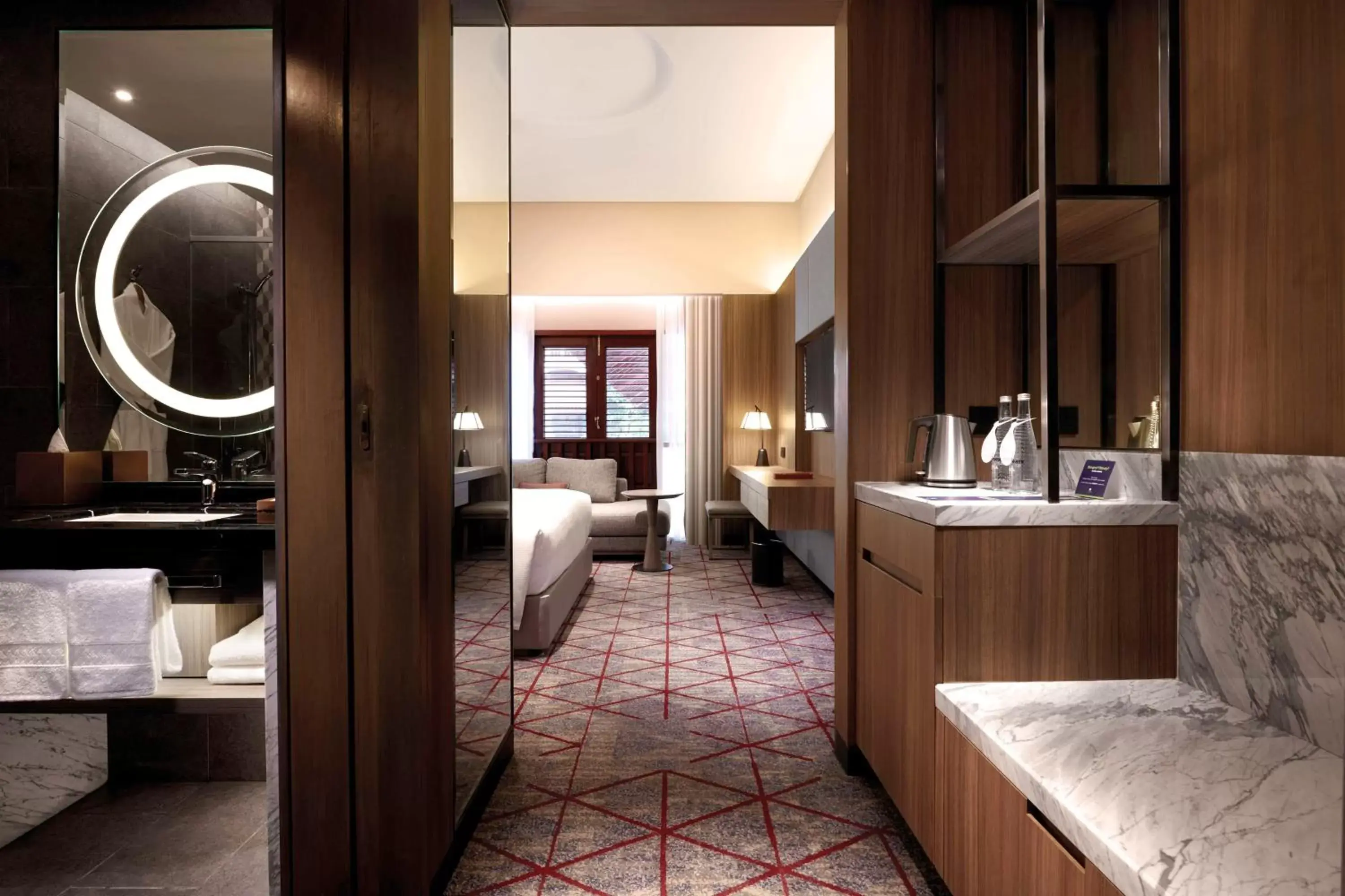 Bed, Bathroom in DoubleTree by Hilton Putrajaya Lakeside