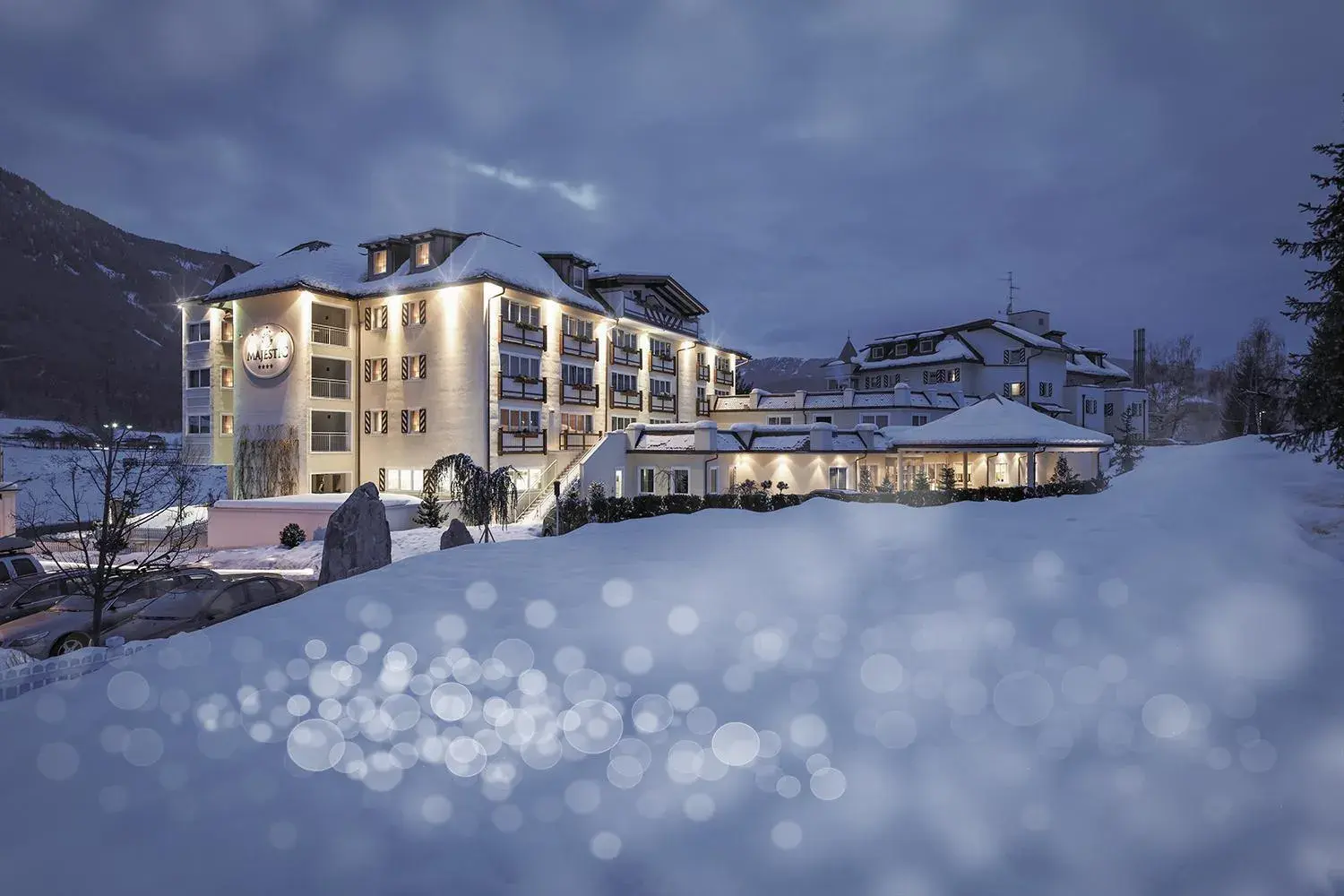 Property building, Winter in Majestic Hotel & Spa Resort