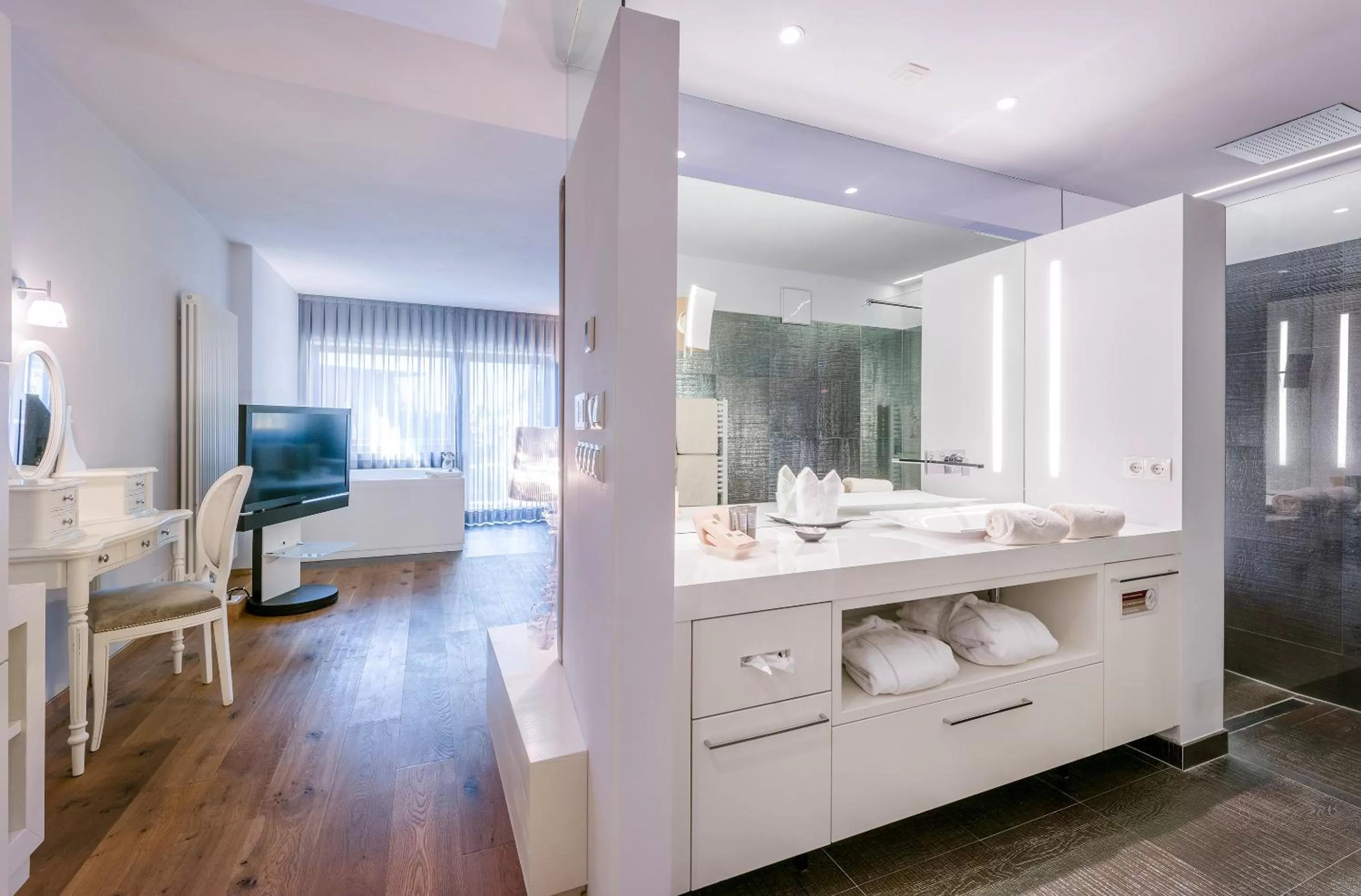 Bathroom in Hotel Ansitz Plantiz