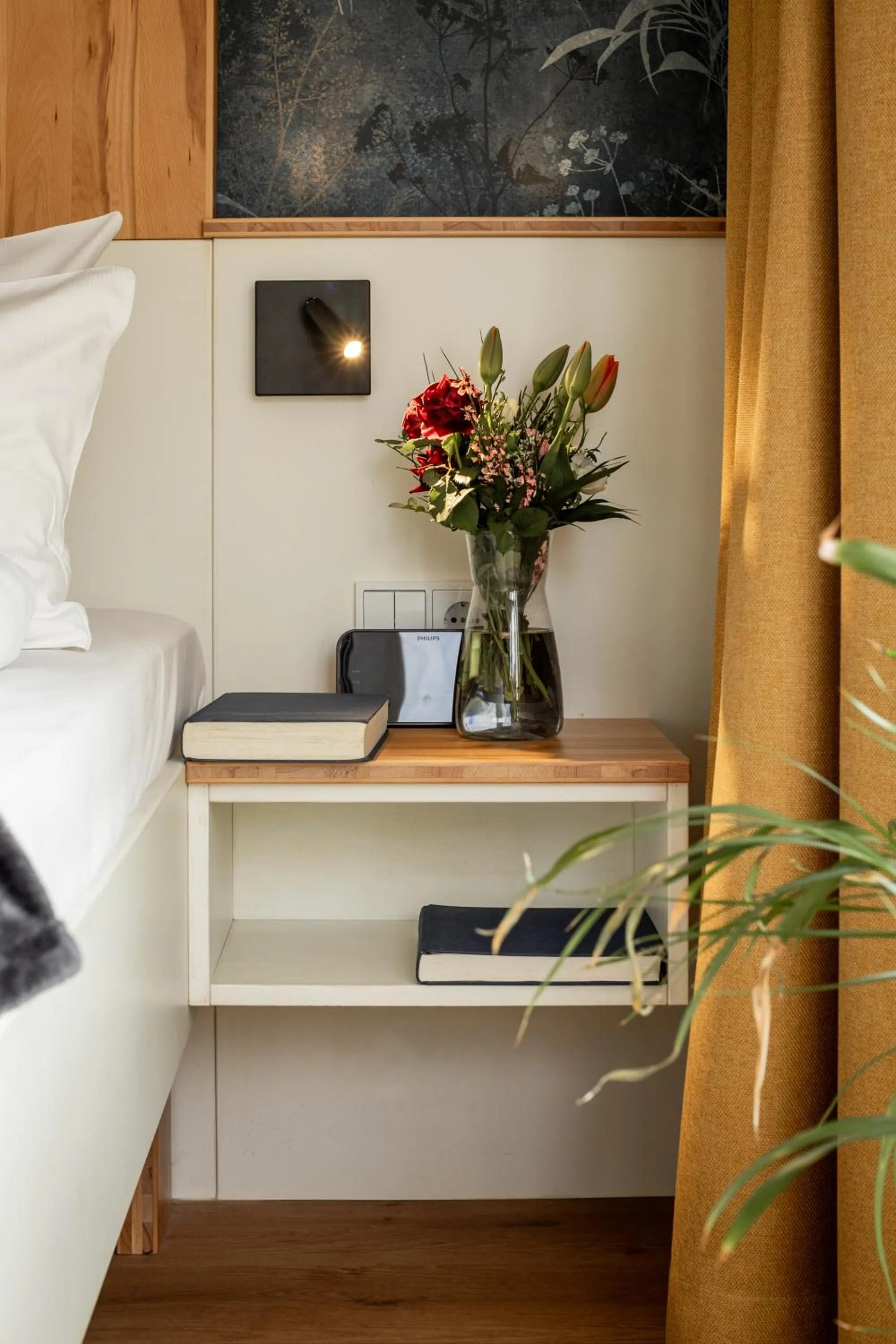 Bed in Hotel Ostseeland