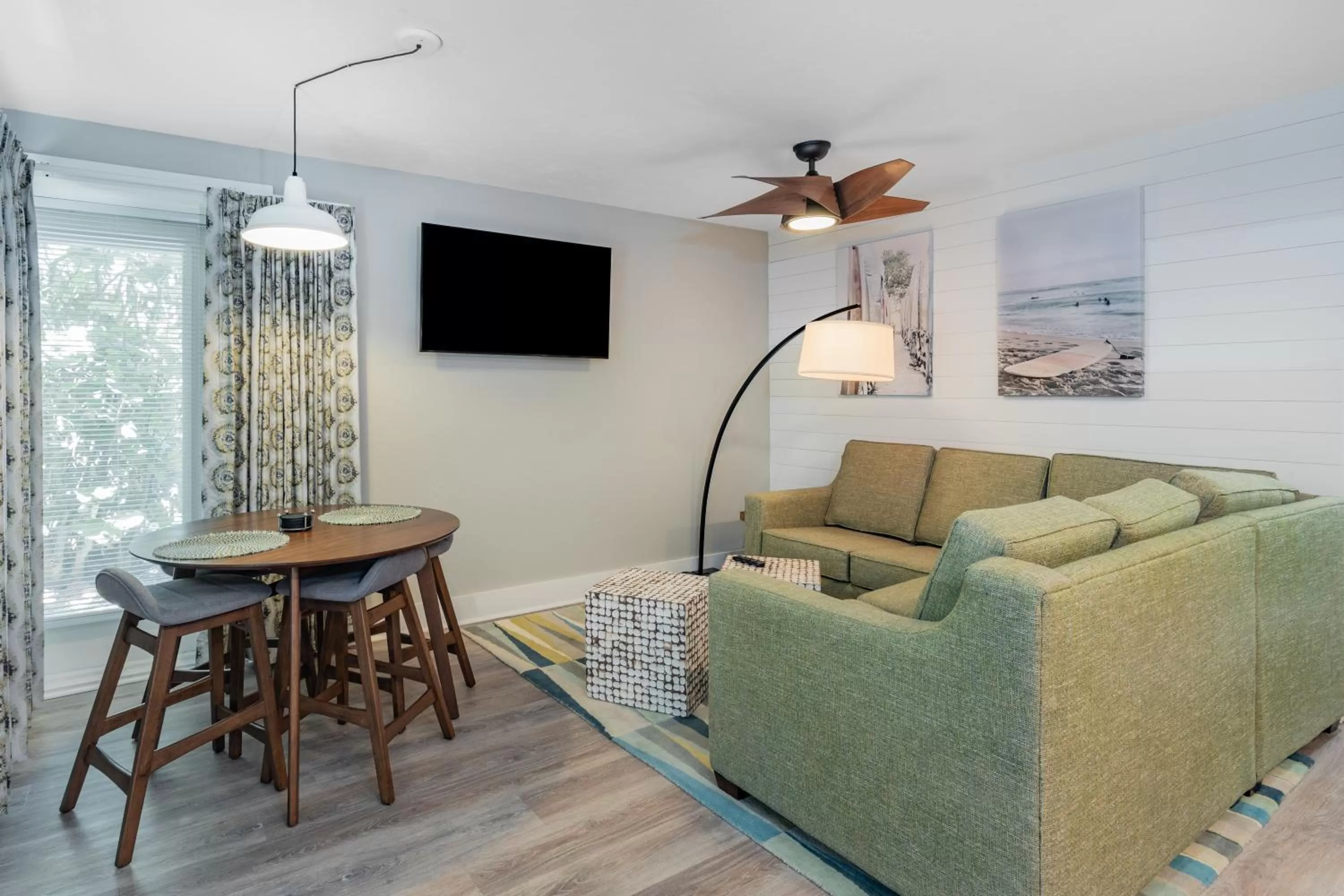 Living room in Coconut Palms Beach Resort II