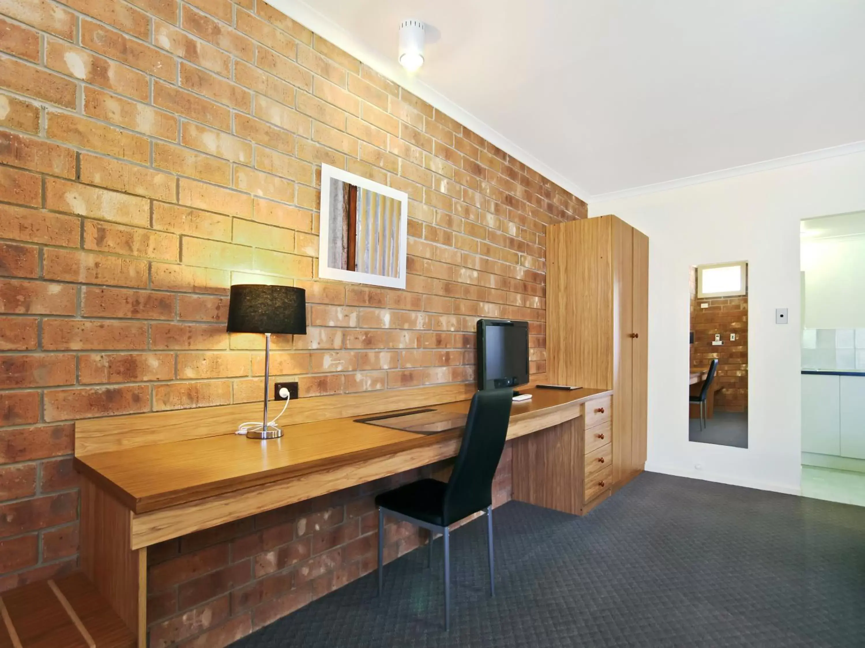 TV/Entertainment Center in Motel Goolwa