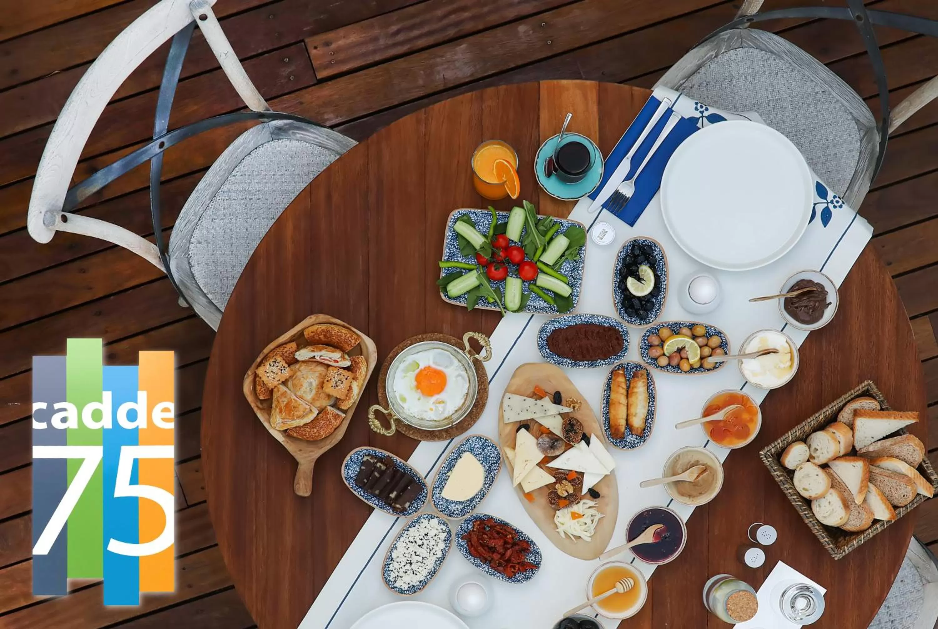 Breakfast in Cadde 75 Luxury Hotel - Alaçatı