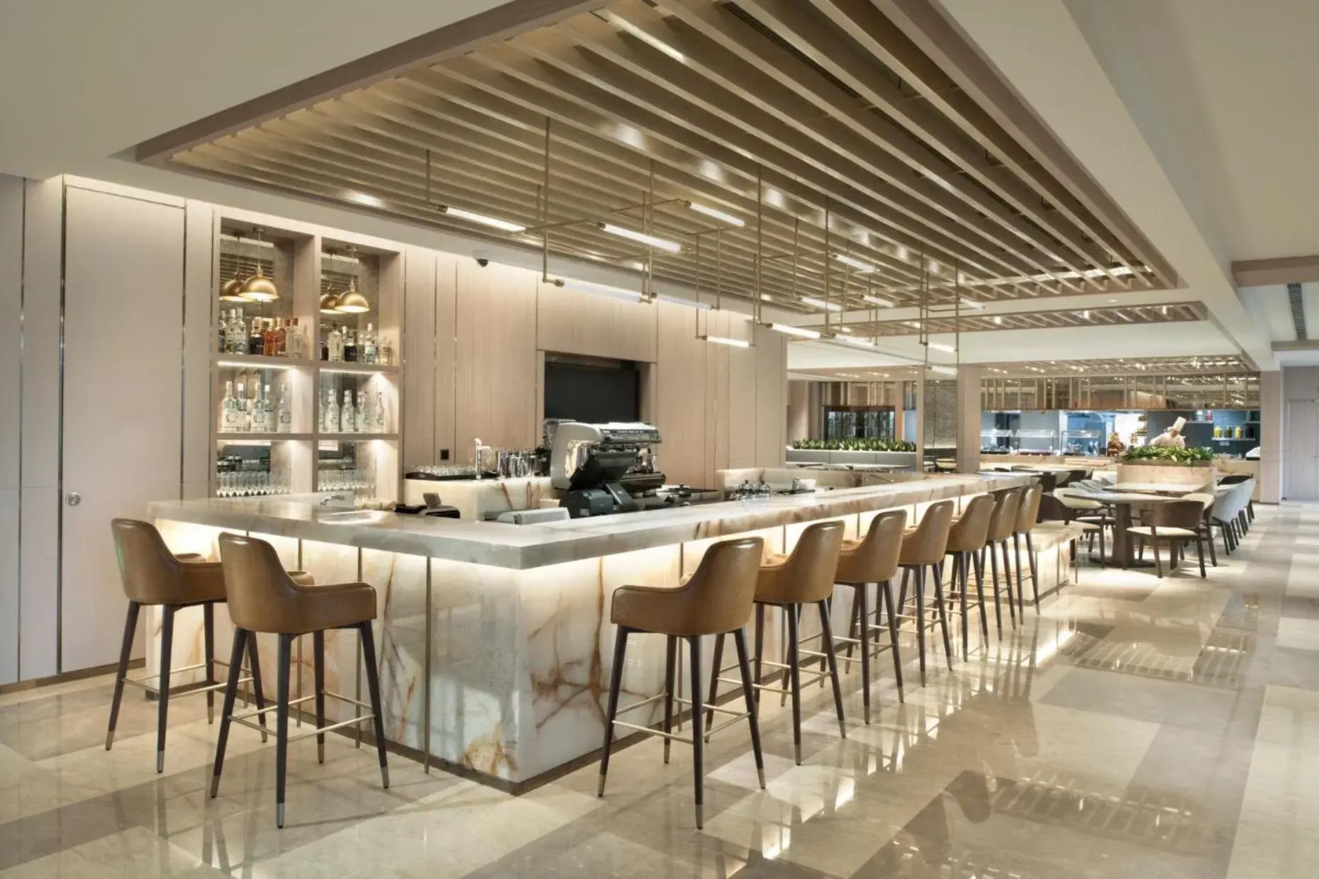 Lounge or bar, Restaurant/Places to Eat in Hyatt Place Taiyuan Longcheng