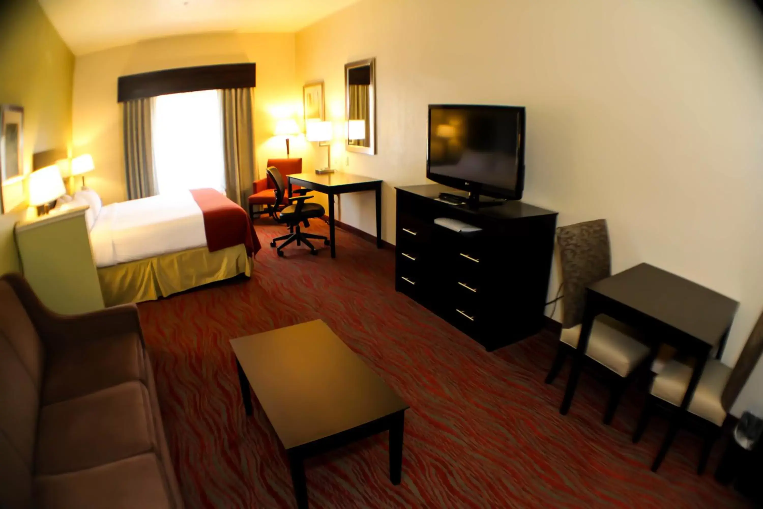 TV and multimedia, TV/Entertainment Center in Holiday Inn Express & Suites Indianapolis North - Carmel, an IHG Hotel