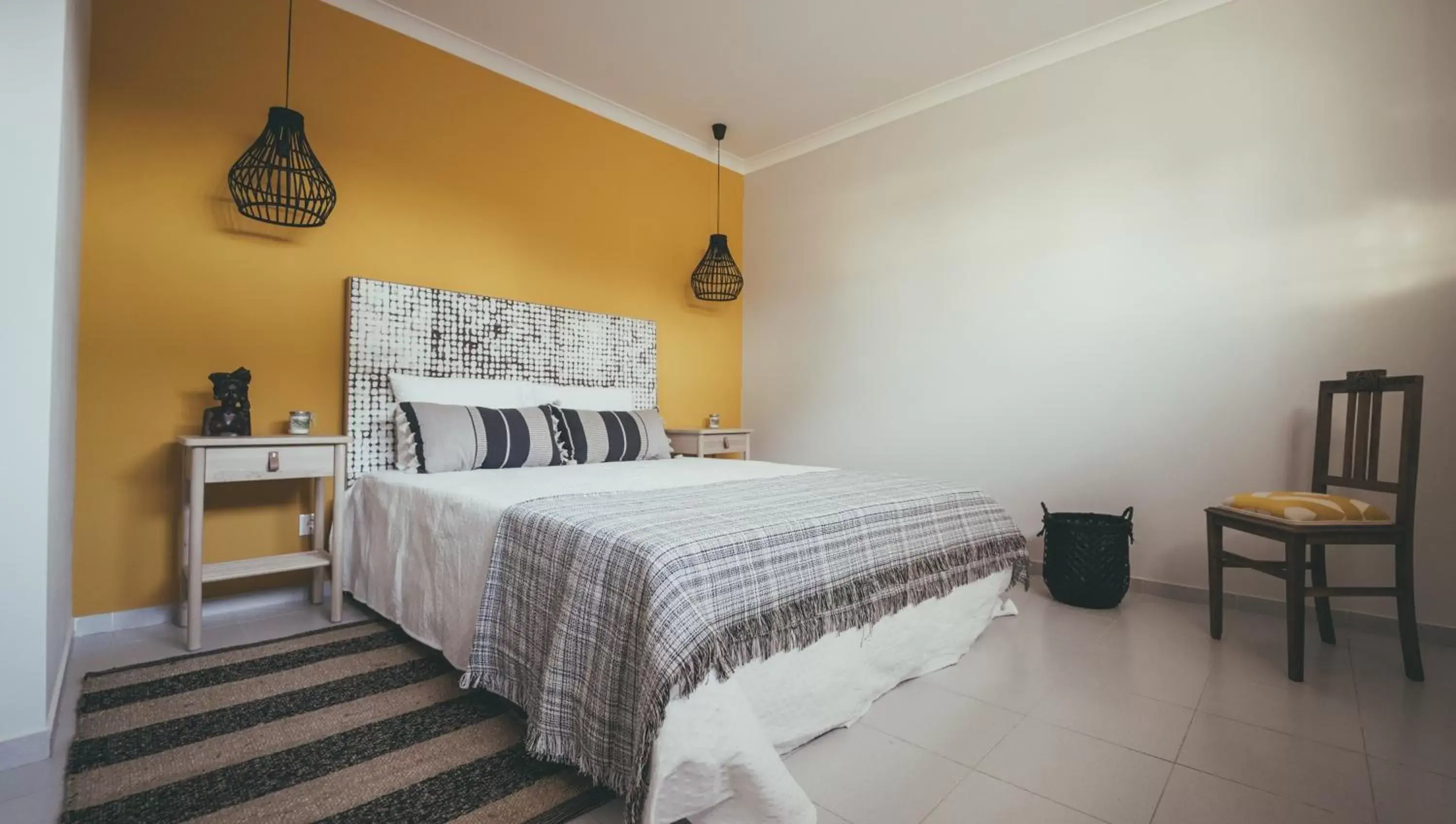 Bed in Vila Milreu Guest House