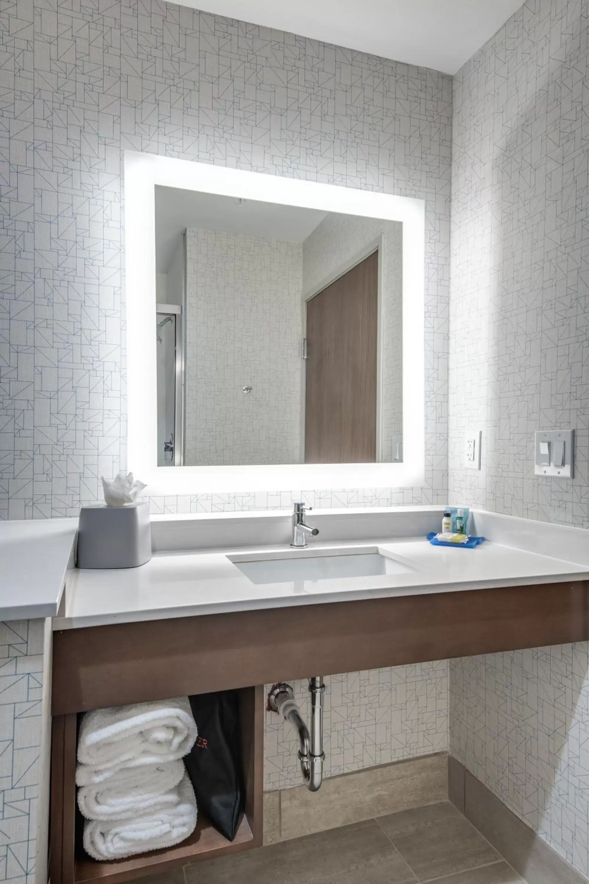 Bathroom in Holiday Inn Express & Suites Dallas North - Addison, an IHG Hotel