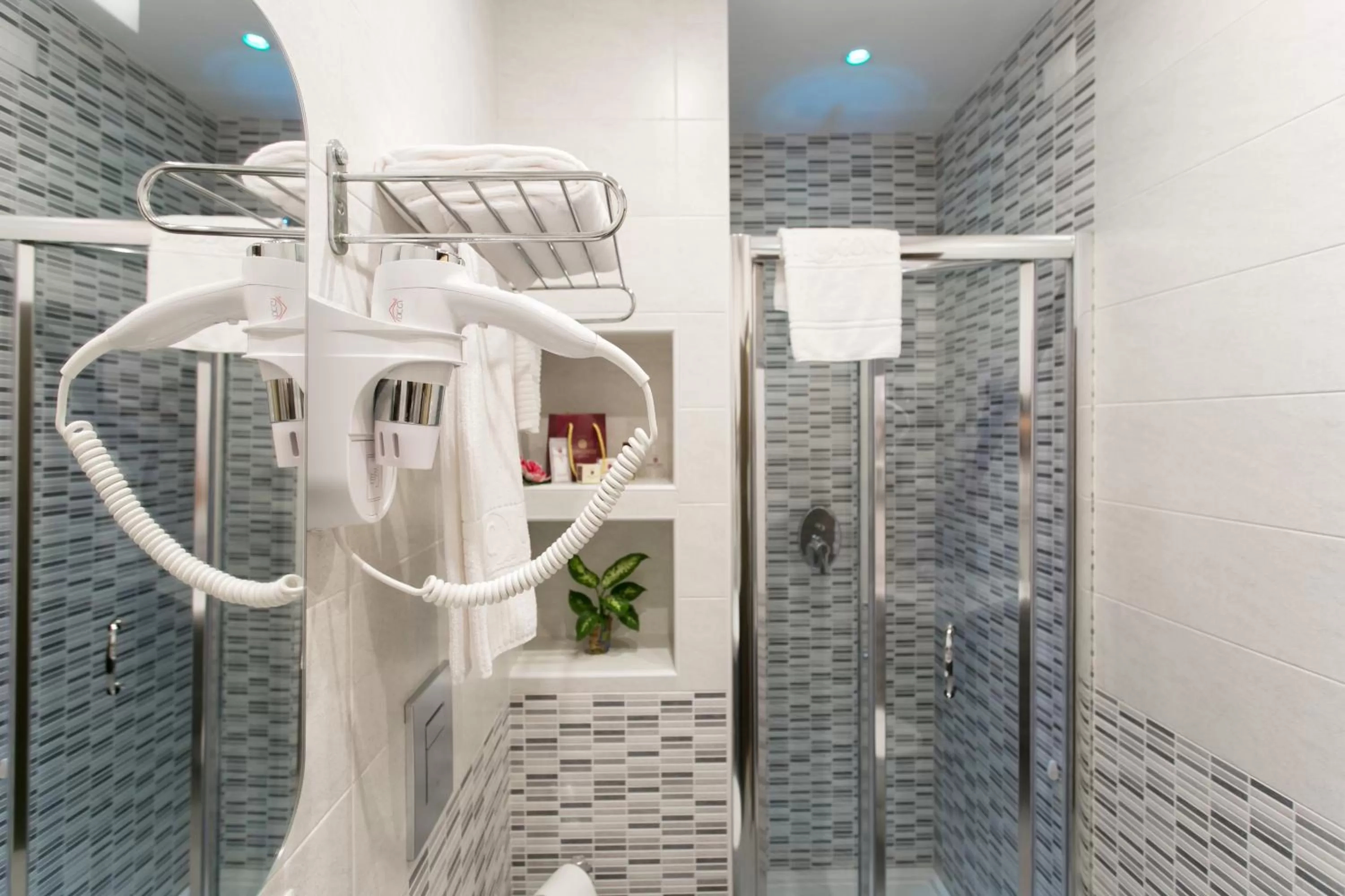 Shower in Hotel Concorde Fiera