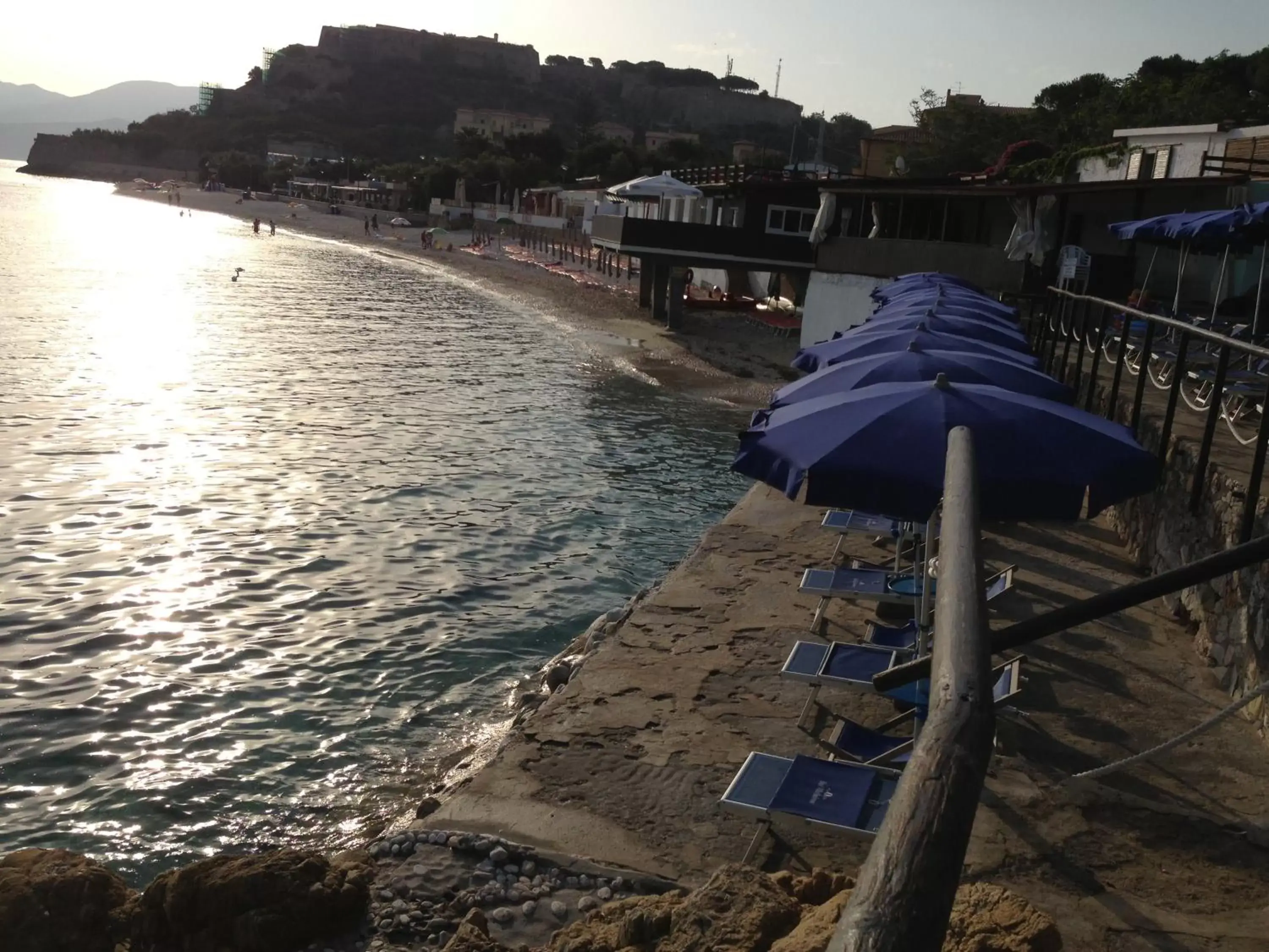 Beach in Hotel Villa Ombrosa