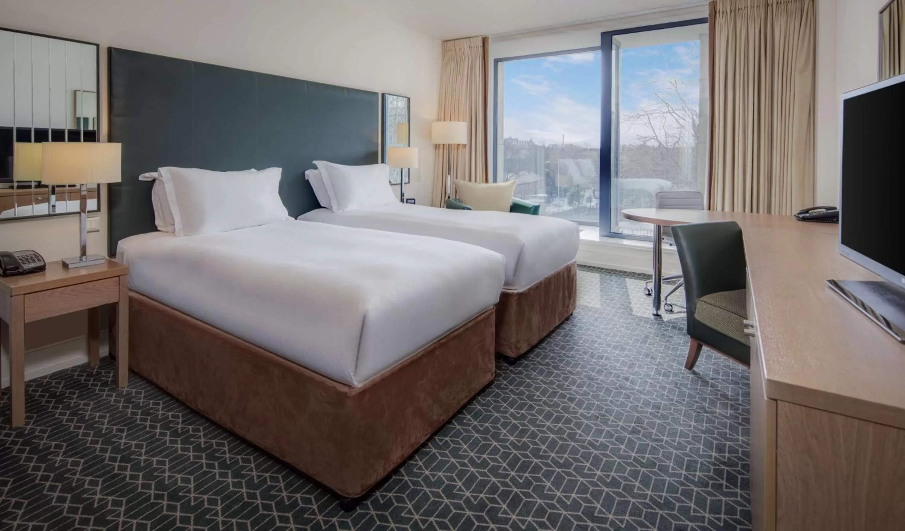 Bed in Hilton Dublin Kilmainham