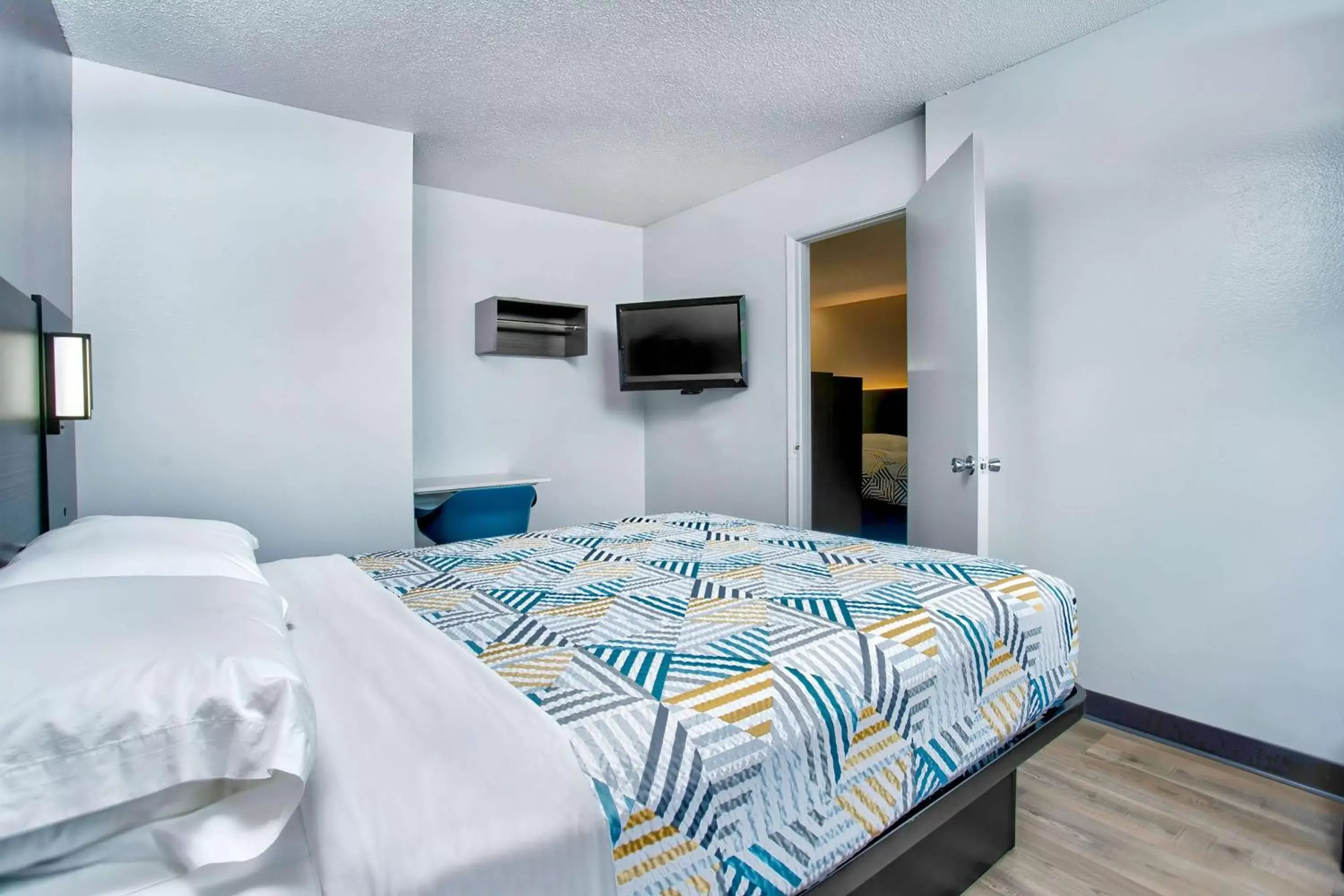 Bedroom, Bed in Motel 6-Bend, OR