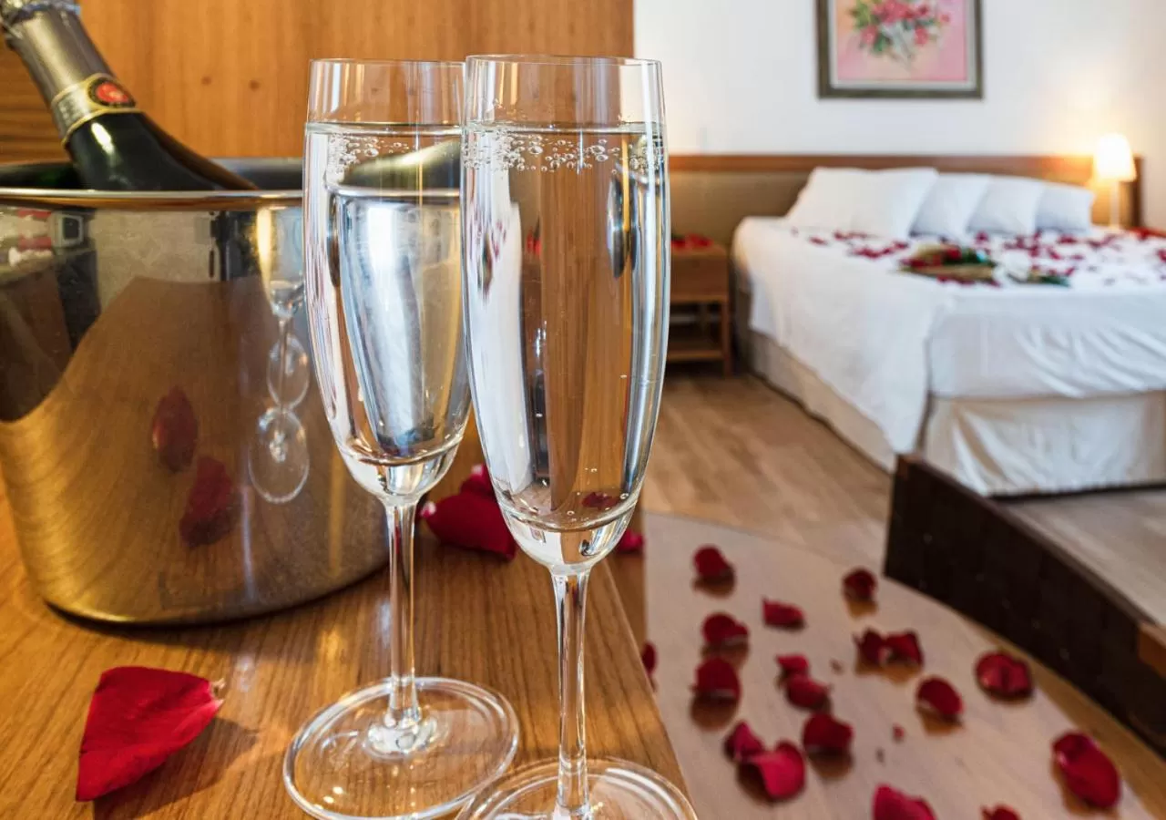 Decorative detail, Bed in Hotel Nacional Inn Cambuí Campinas Residence