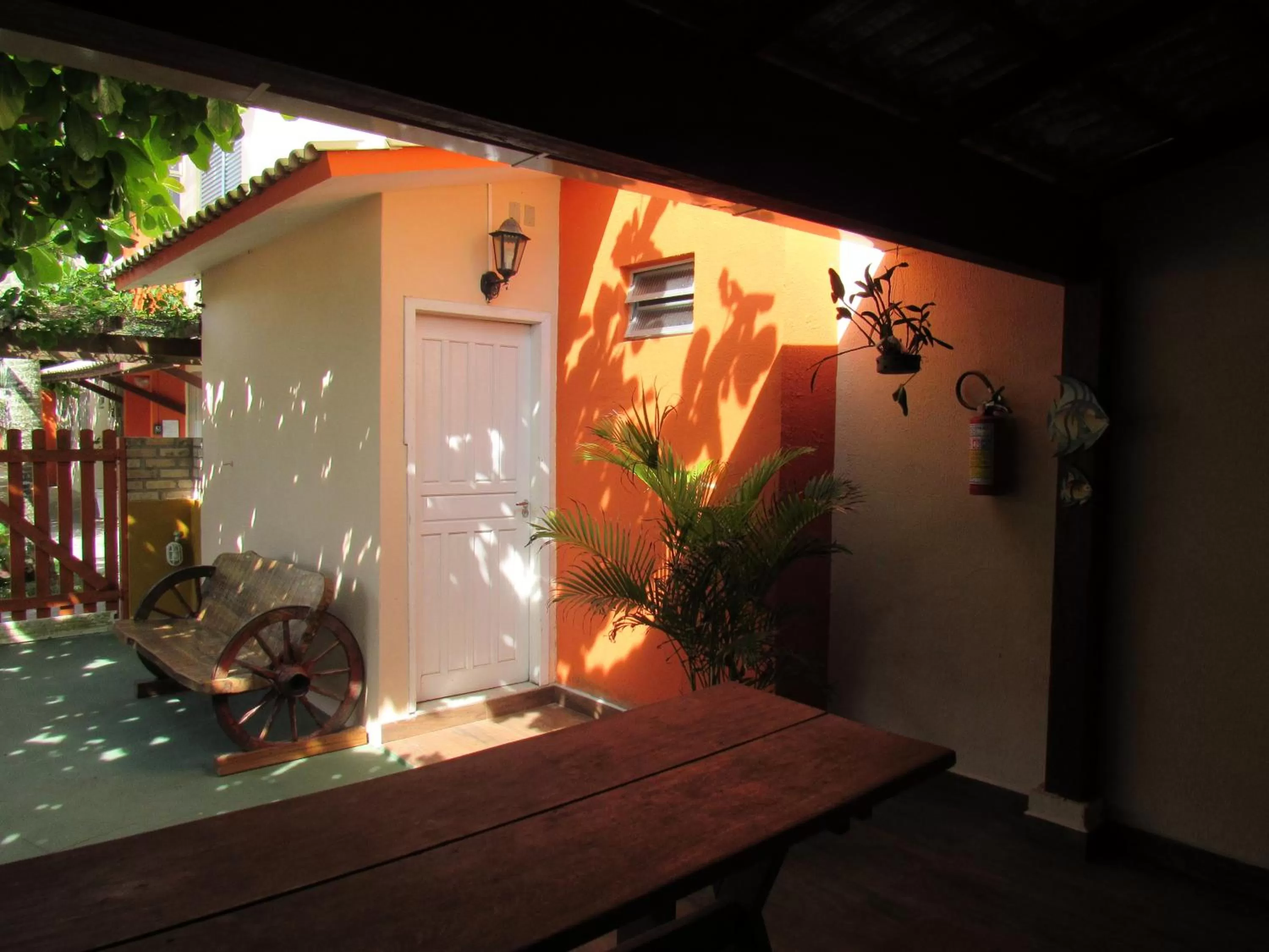 BBQ facilities in Pousada Recanto da Barra