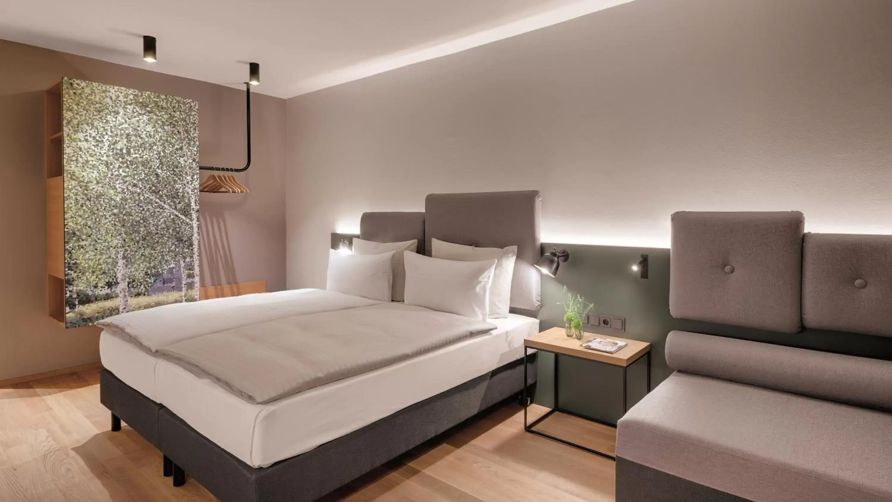 Photo of the whole room, Bed in Hotel the YARD Berlin Photo of the whole room, Bed in Hotel the YARD Berlin