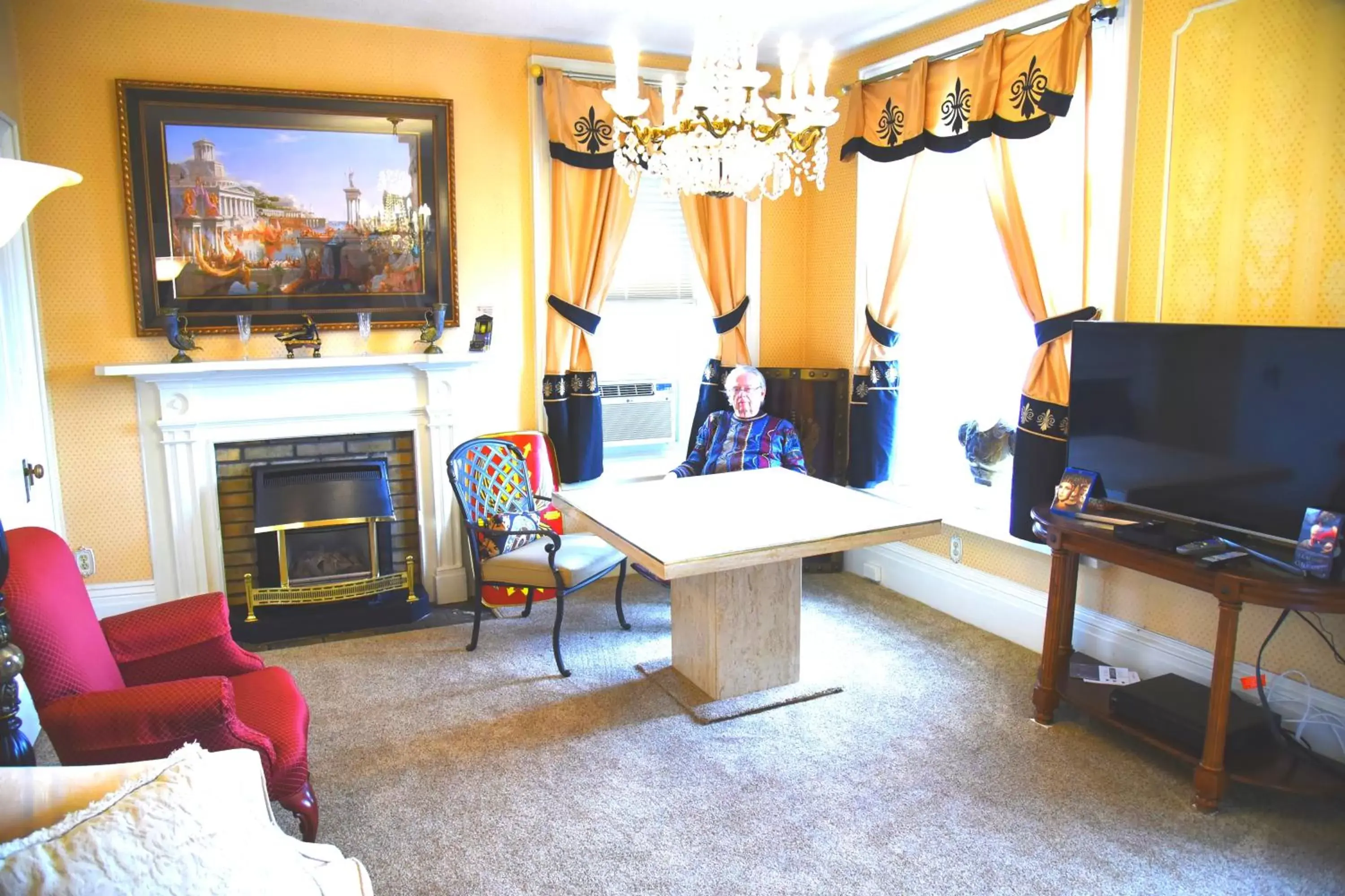 Day, Seating Area in The Noble Waterfront Apartment Suites