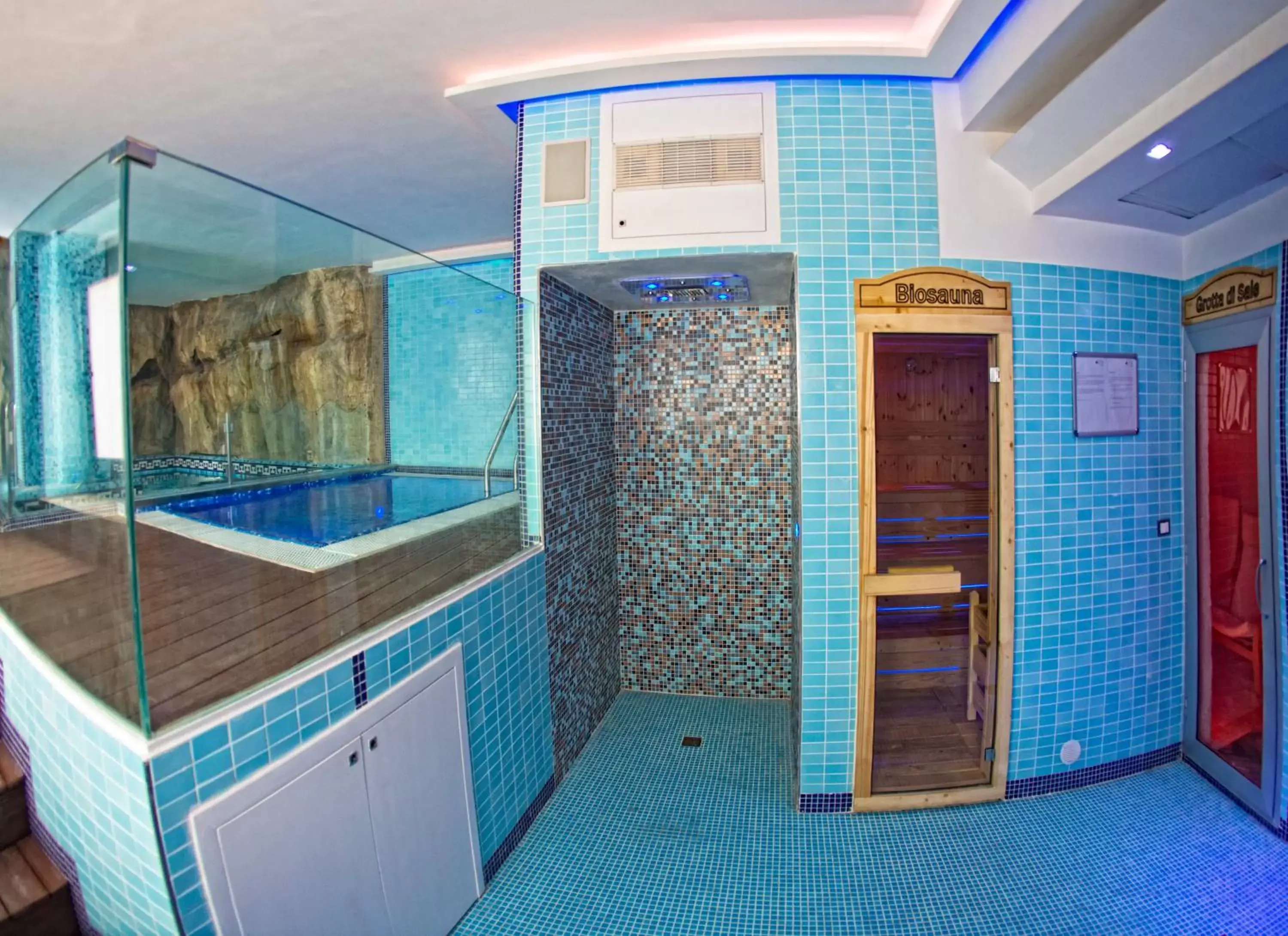 Spa and wellness centre/facilities, Swimming Pool in Hotel Villa Luisa