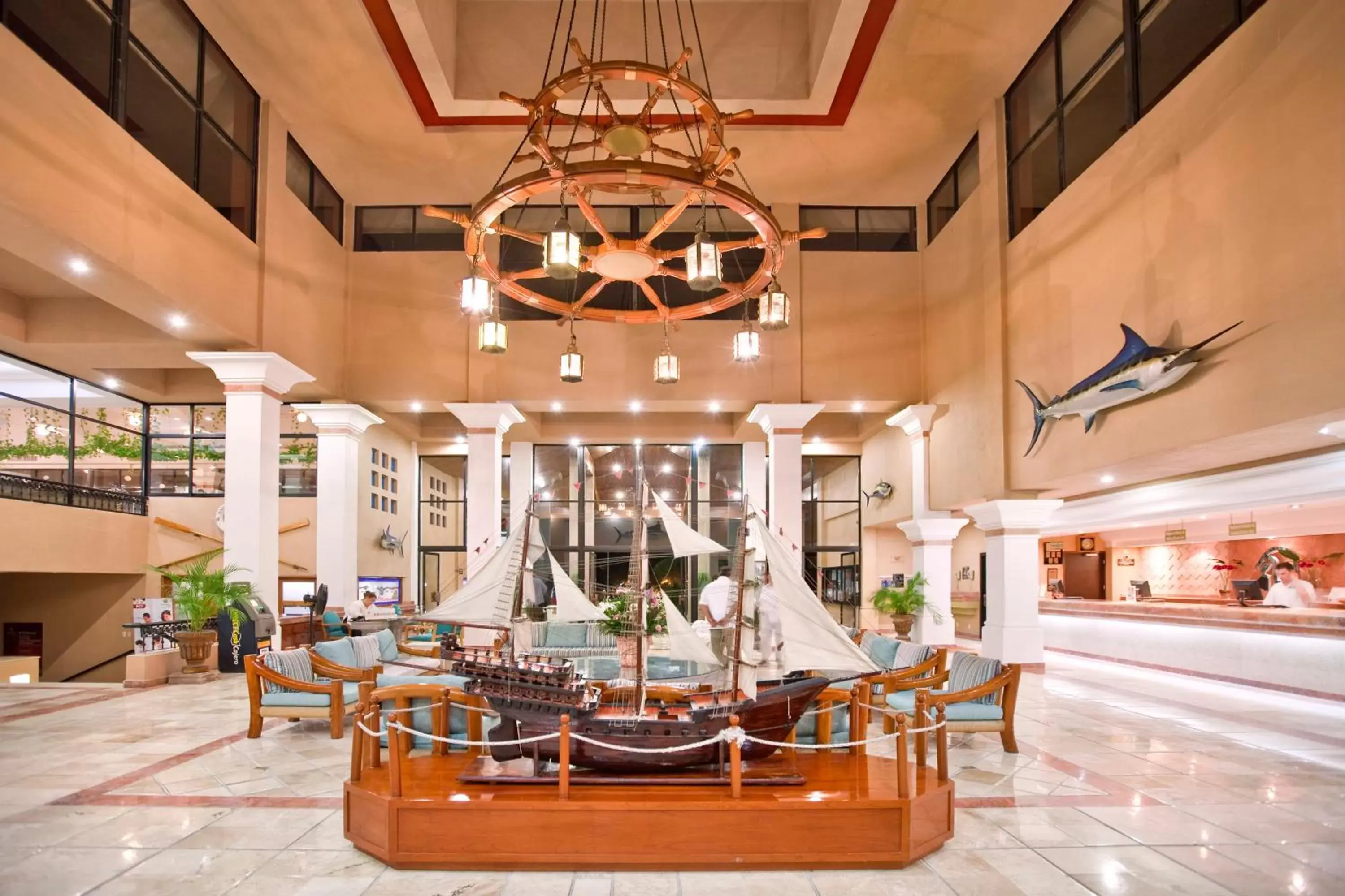 Lobby or reception, Restaurant/Places to Eat in El Cid Marina Beach Hotel
