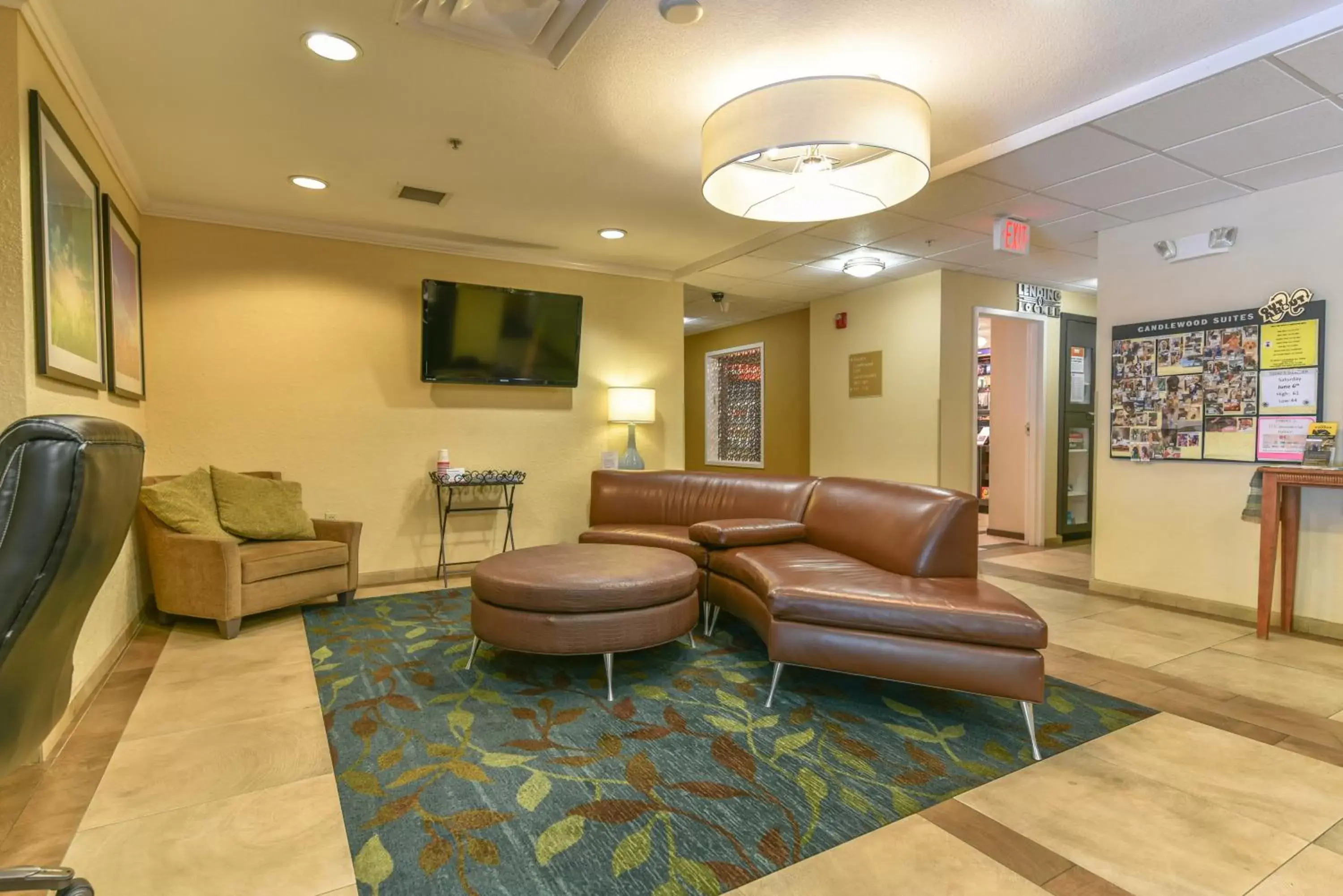 Property building, Seating Area in Candlewood Suites Medford, an IHG Hotel