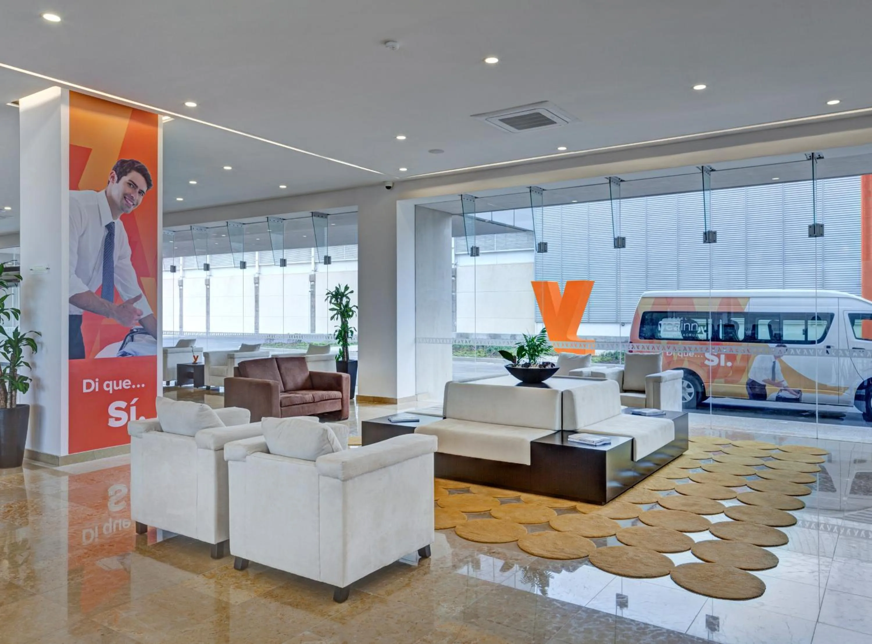 Lobby or reception in Hotel Yes Inn Nuevo Veracruz
