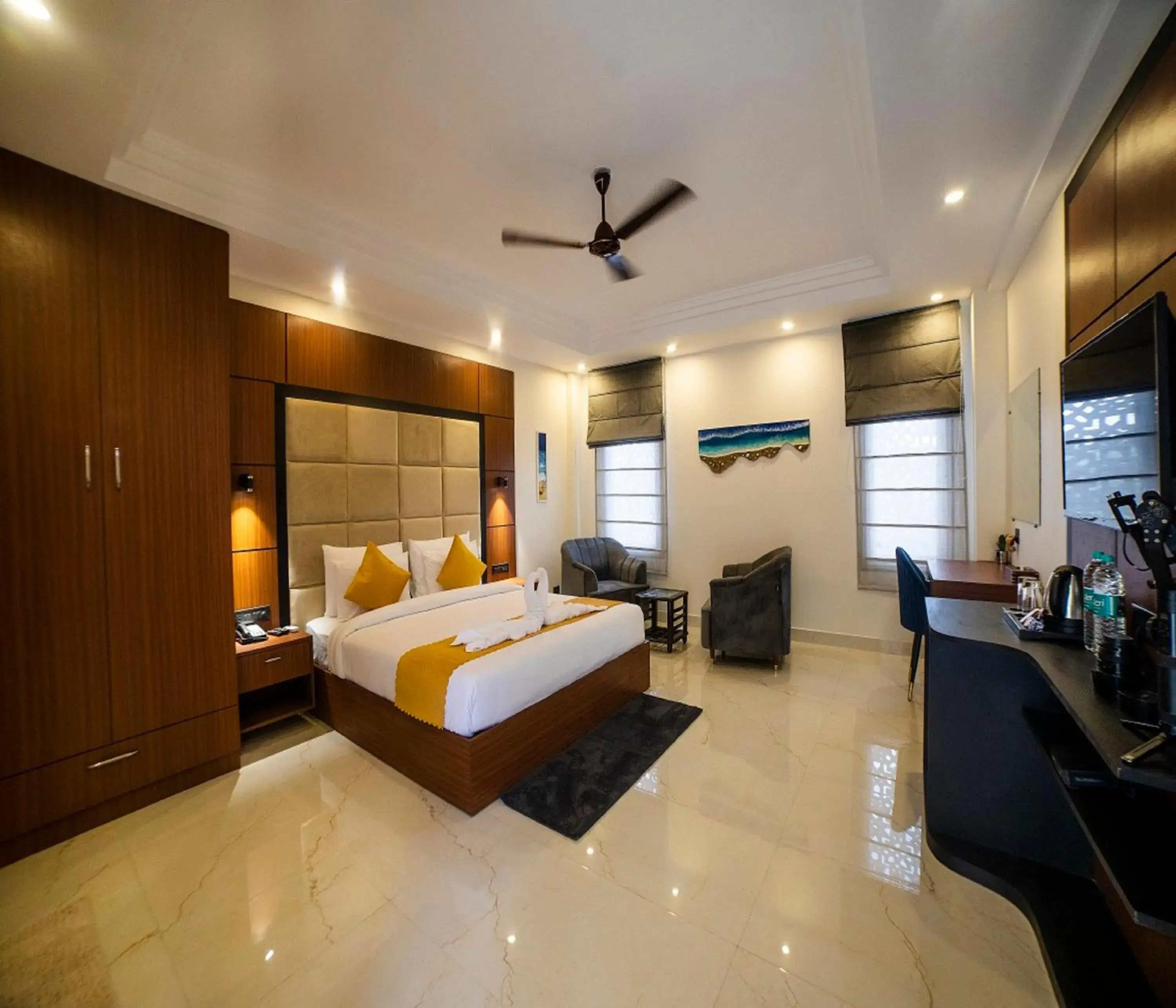 Bed in HUE GUH The Porto Candolim