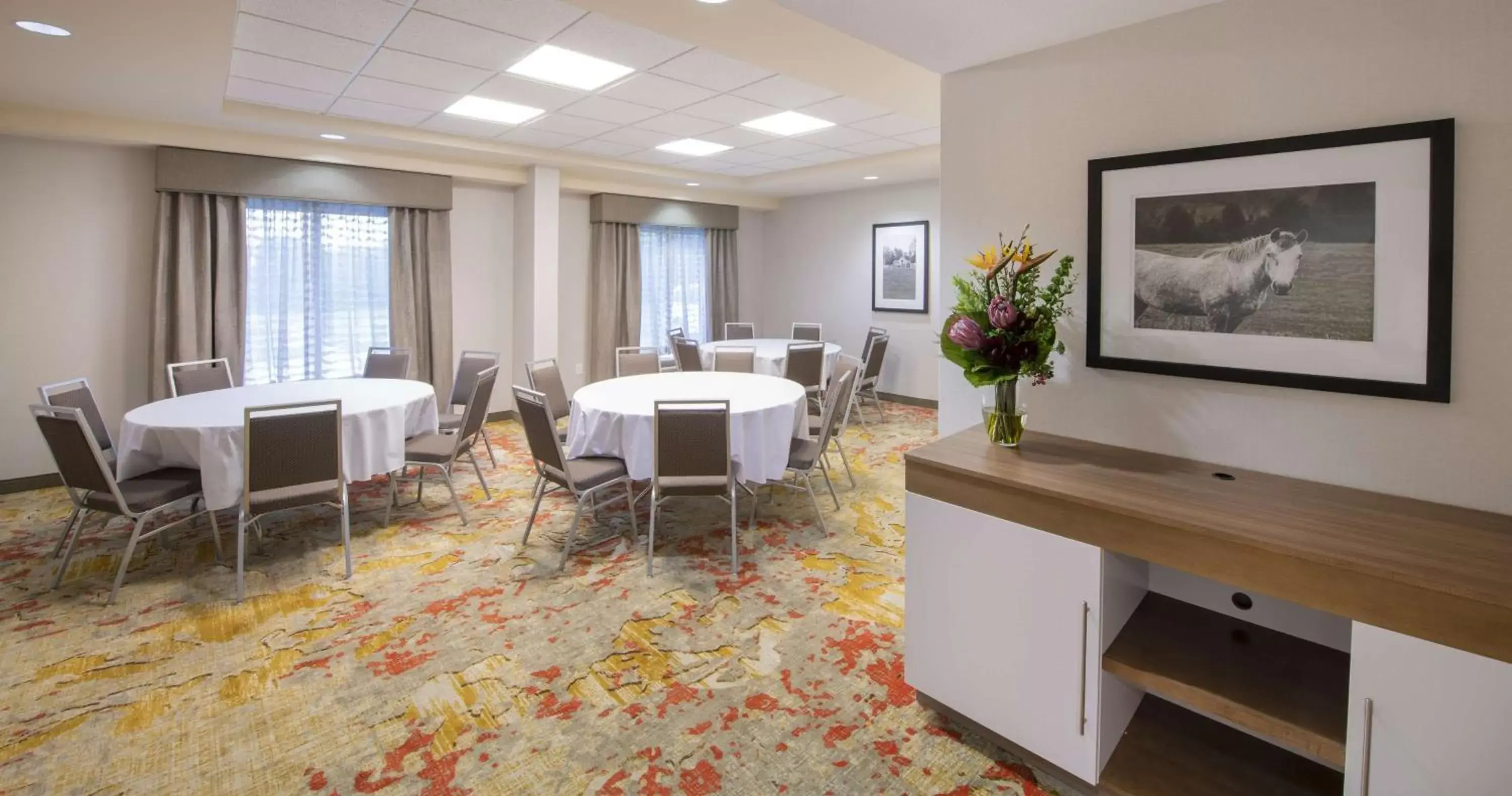 Meeting/conference room in Hampton Inn & Suites N Ft Worth-Alliance Airport