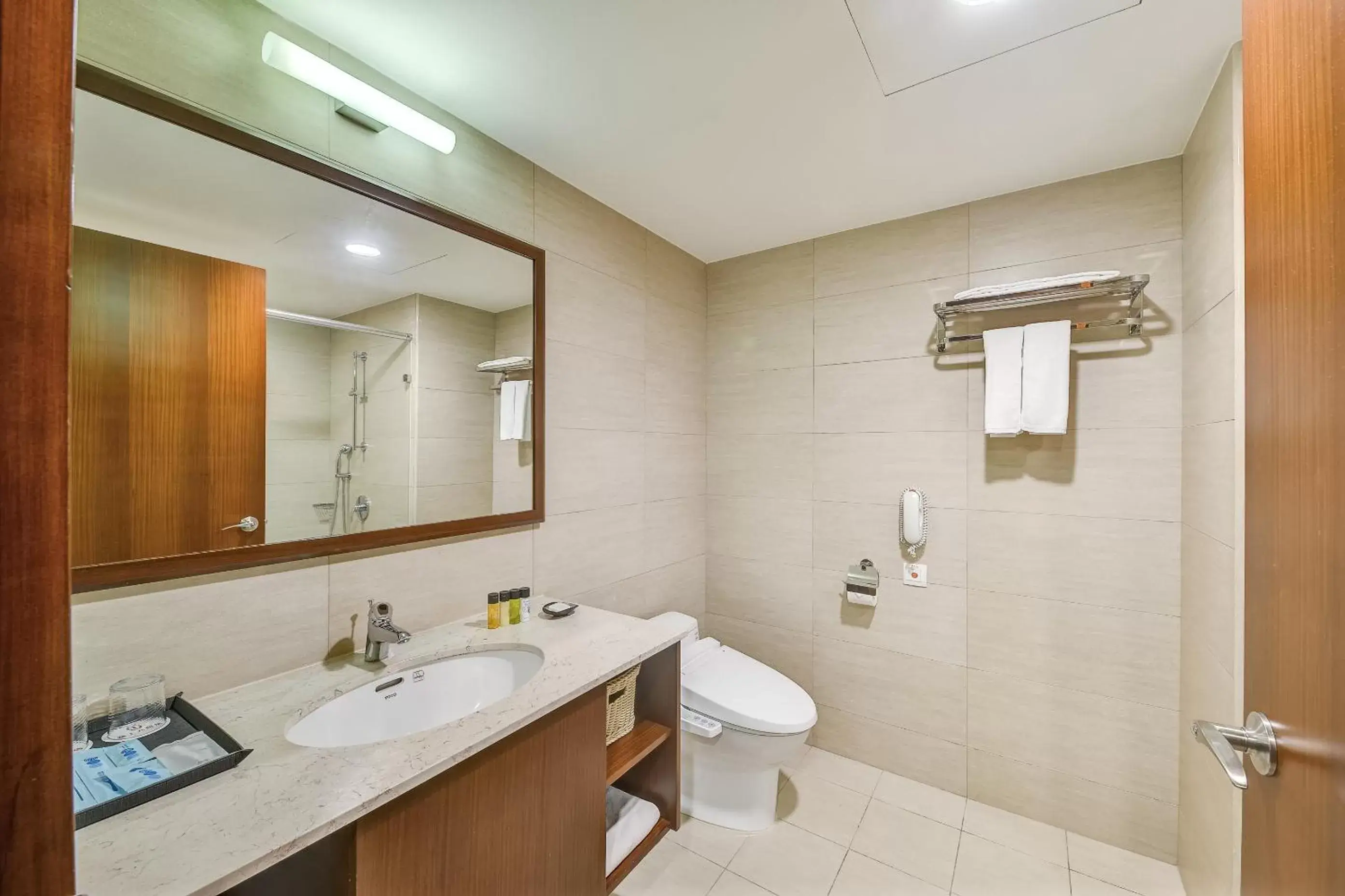 Shower, Bathroom in Fuji Grand Hotel