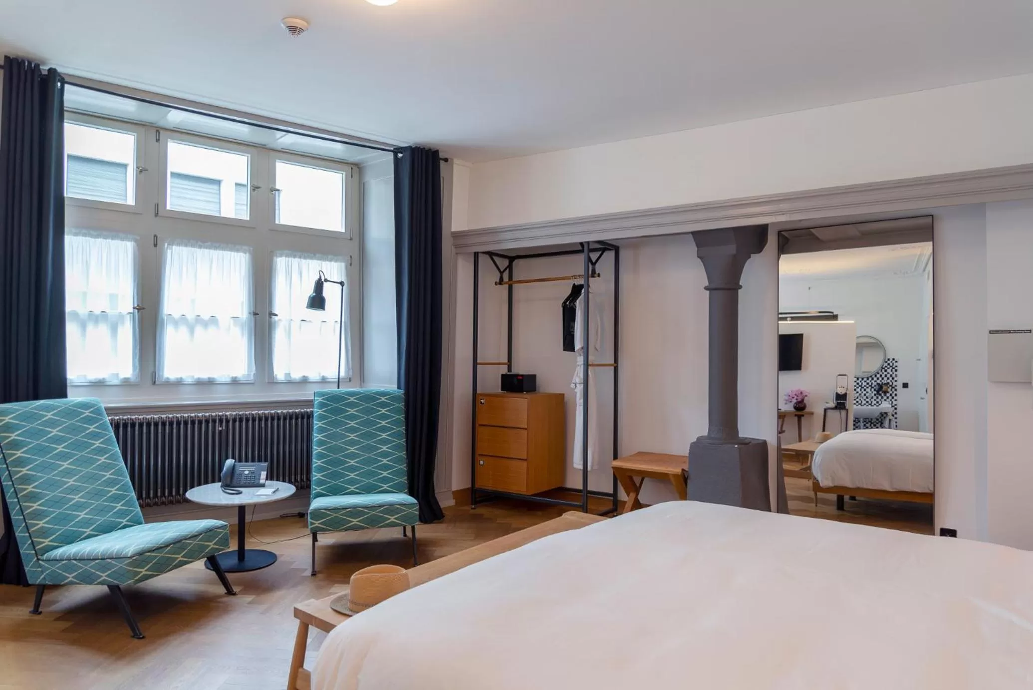 Living room, Bed in Marktgasse Hotel