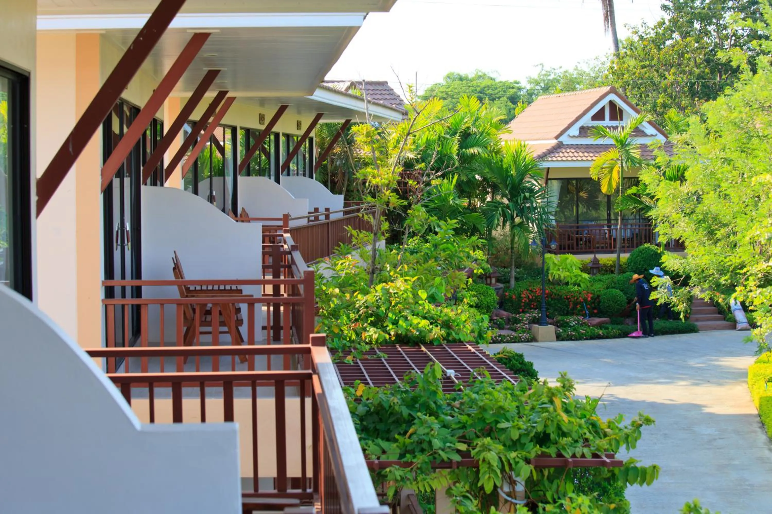 Balcony/Terrace in Chawalun Resort