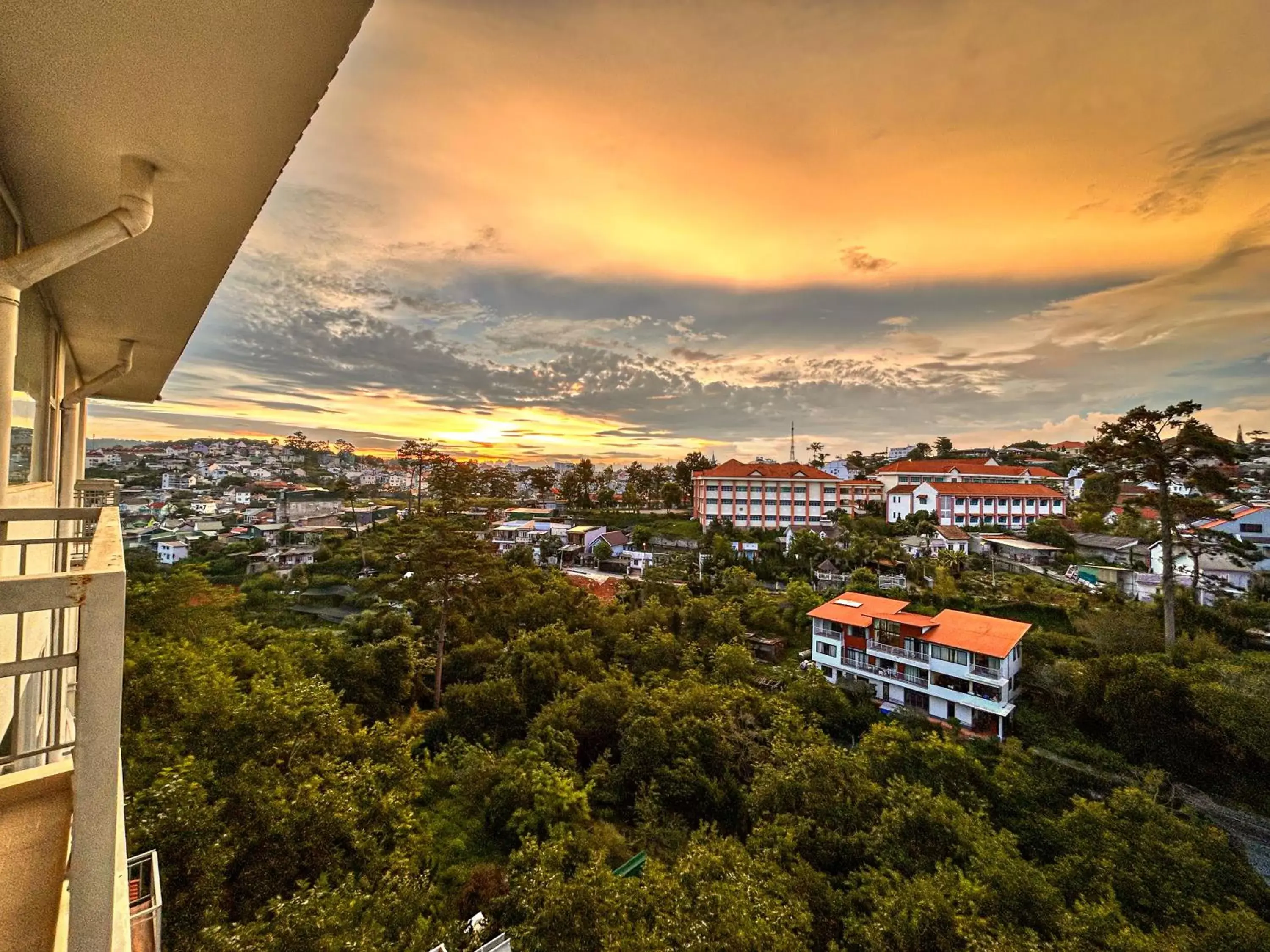 Garden view in Hong Mon Villa