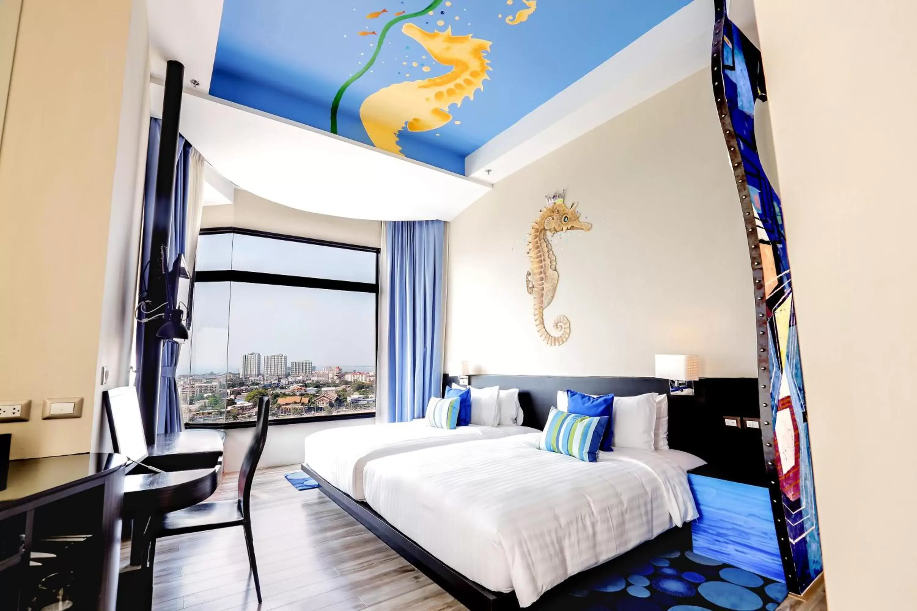 Bed in Siam@Siam Design Hotel Pattaya