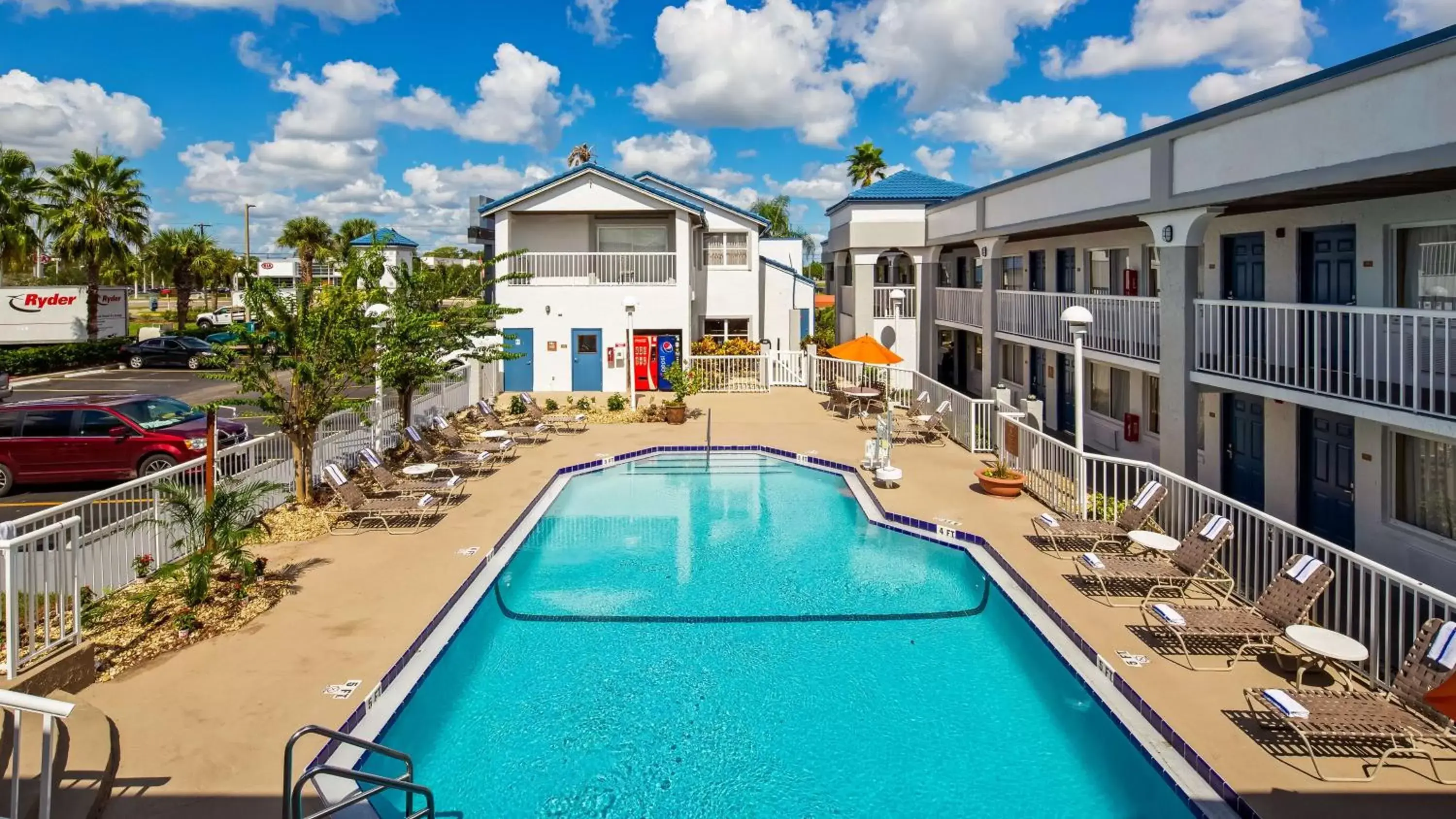 On site, Pool View in Best Western Orlando East Inn & Suites