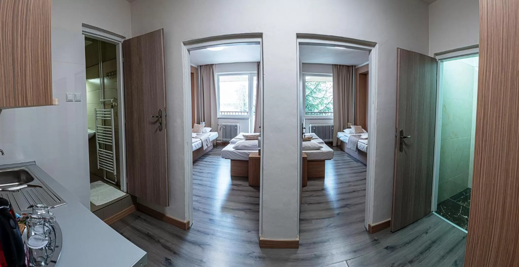 Decorative detail in Hotel Garni