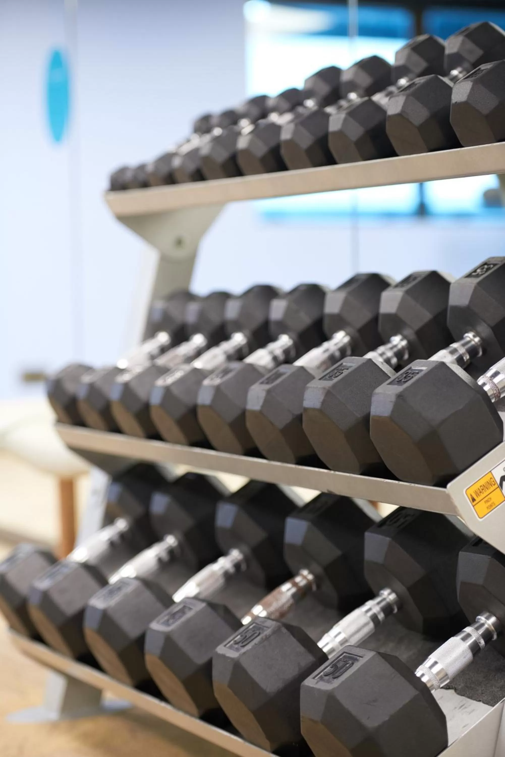 Fitness centre/facilities in Wharney Hotel