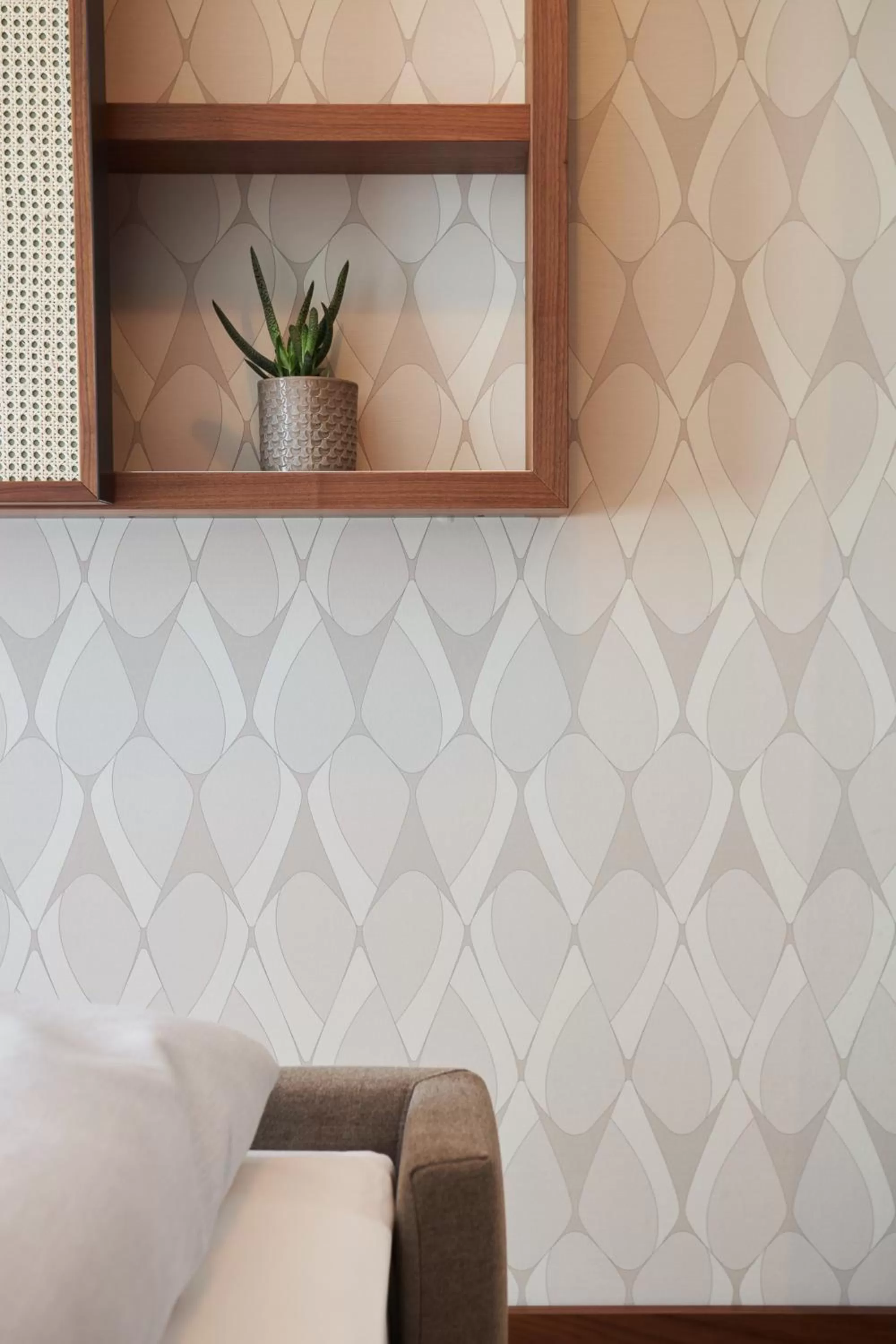 Decorative detail, Bed in Cocoon Sendlinger Tor