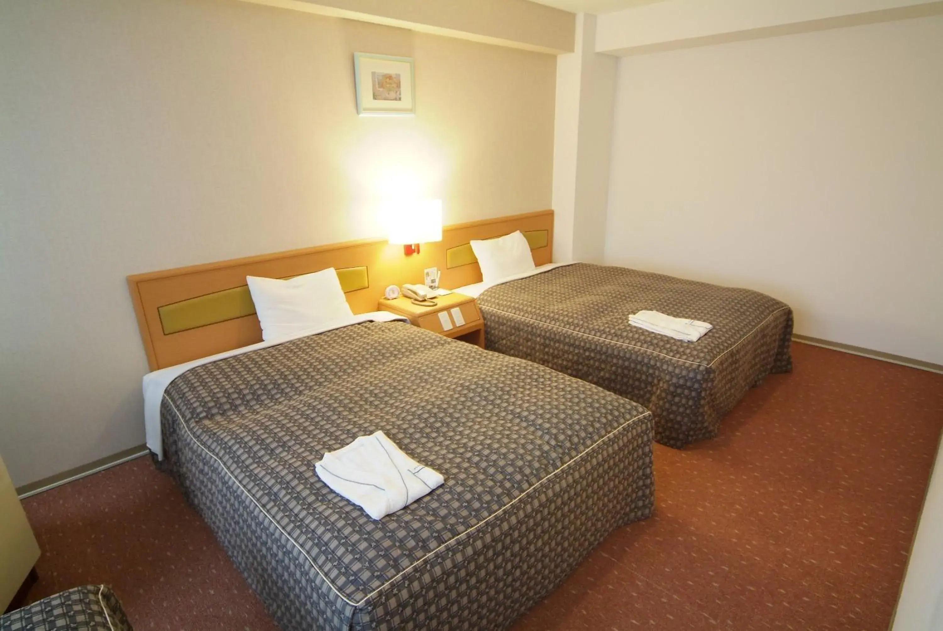 Photo of the whole room, Bed in Hotel Crown Hills Himeji