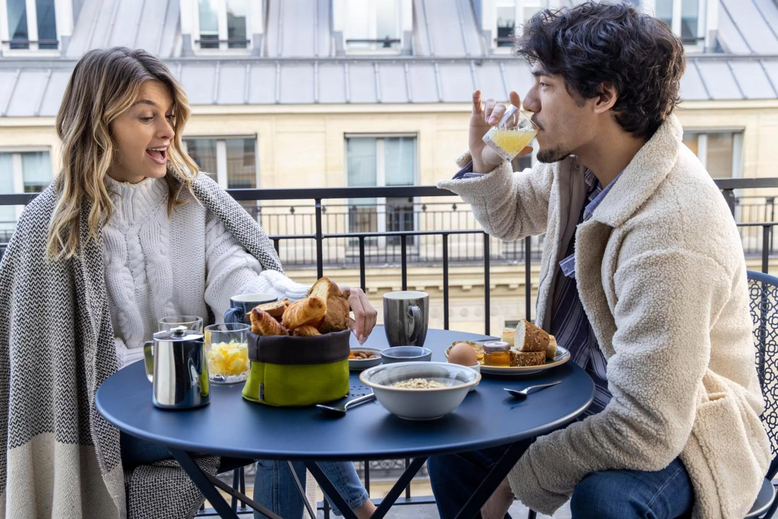 Balcony/Terrace in Hôtel Hélios Opéra