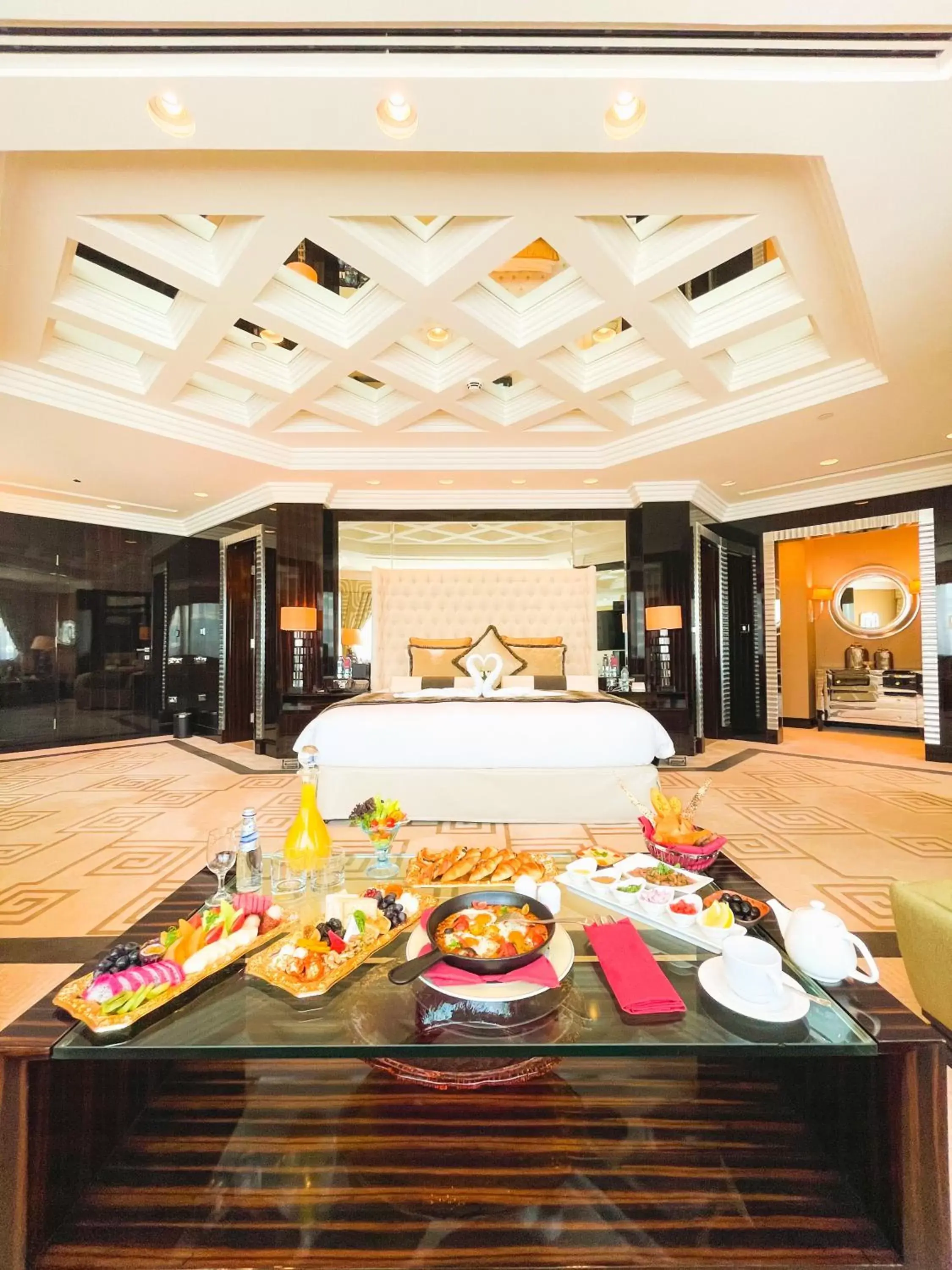 Breakfast in Mövenpick Grand Al Bustan Breakfast in Mövenpick Grand Al Bustan