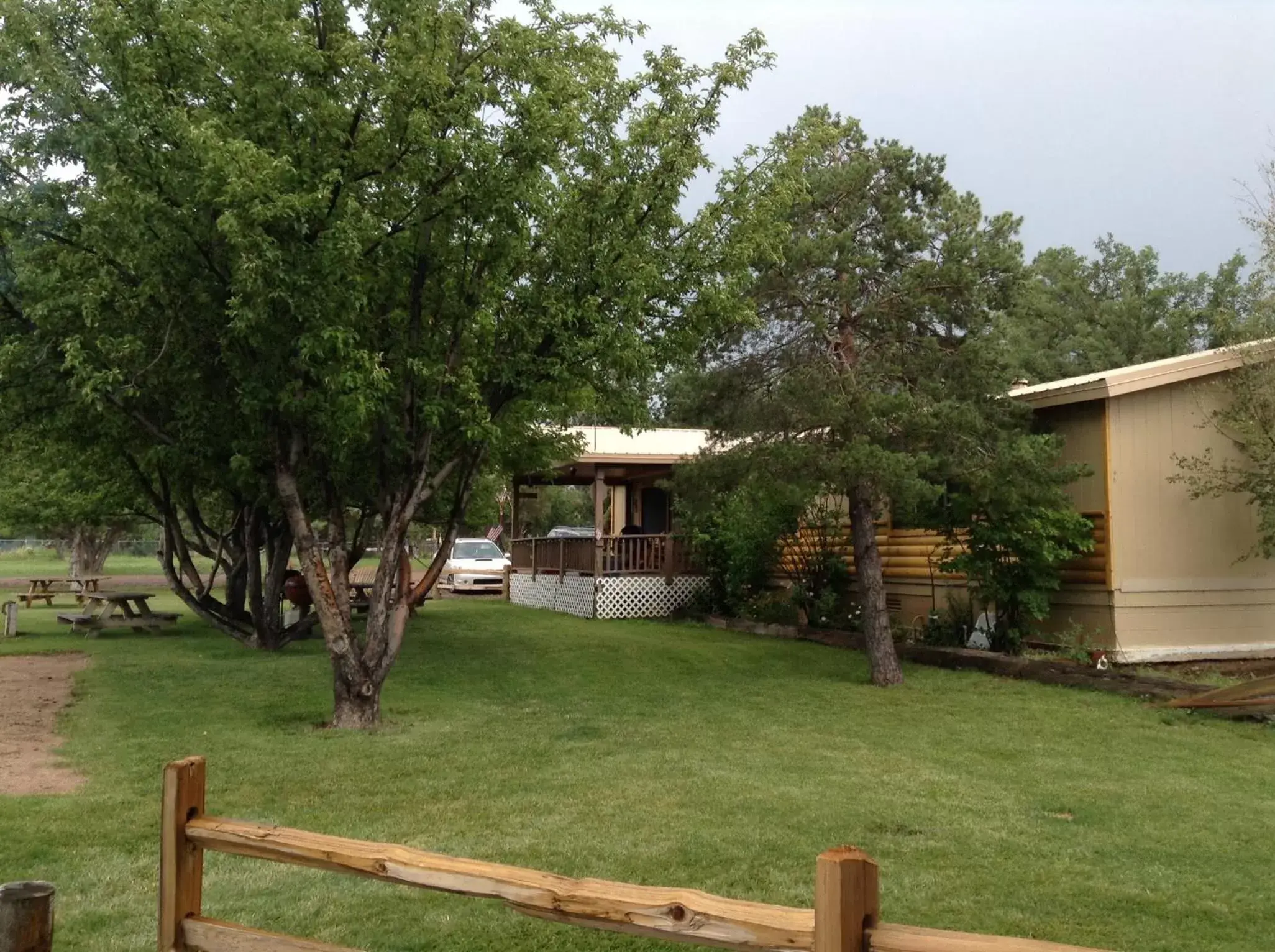 Seating area, Garden in Rainbows End Fishing Resort