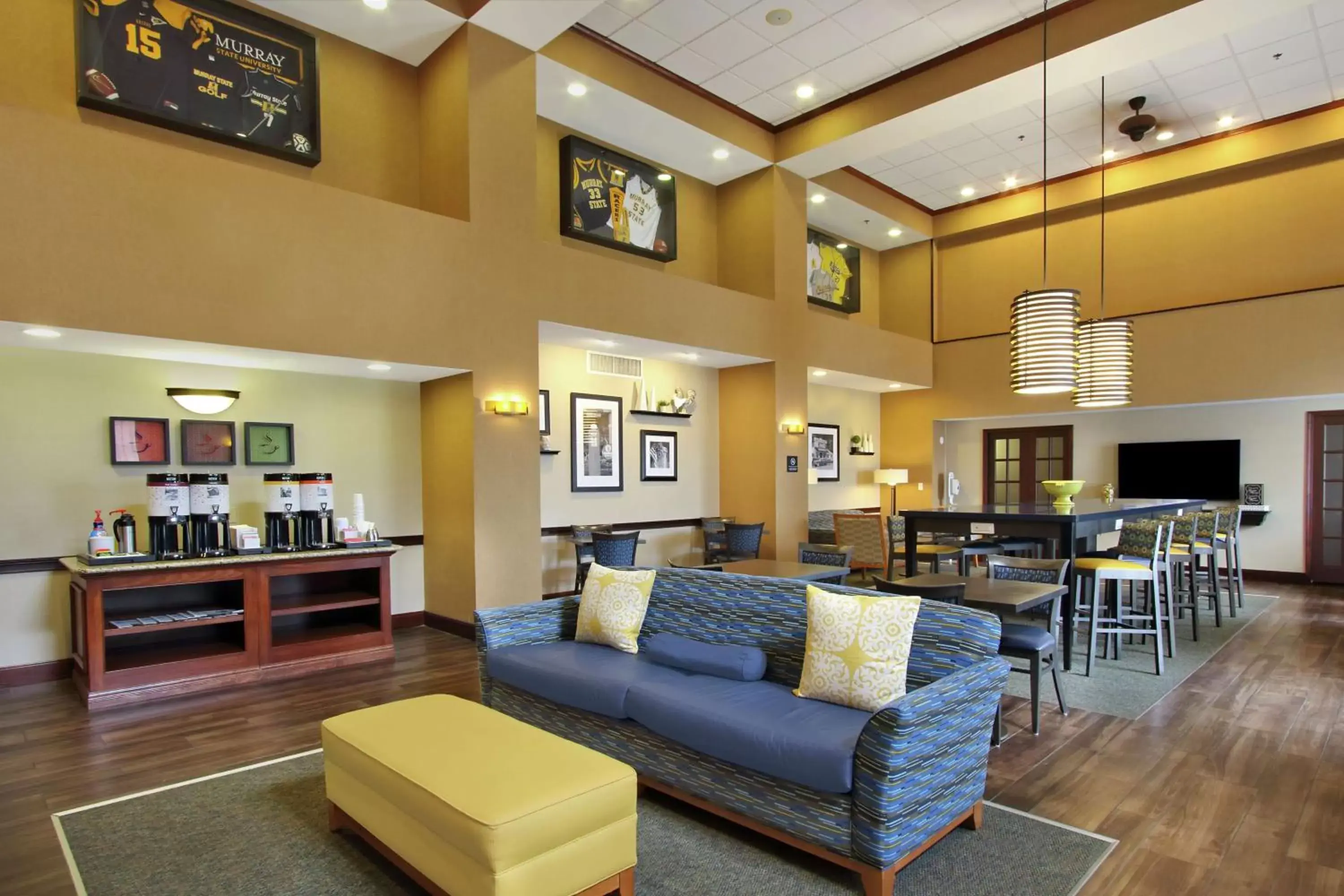 Lobby or reception, Seating Area in Hampton Inn & Suites Murray