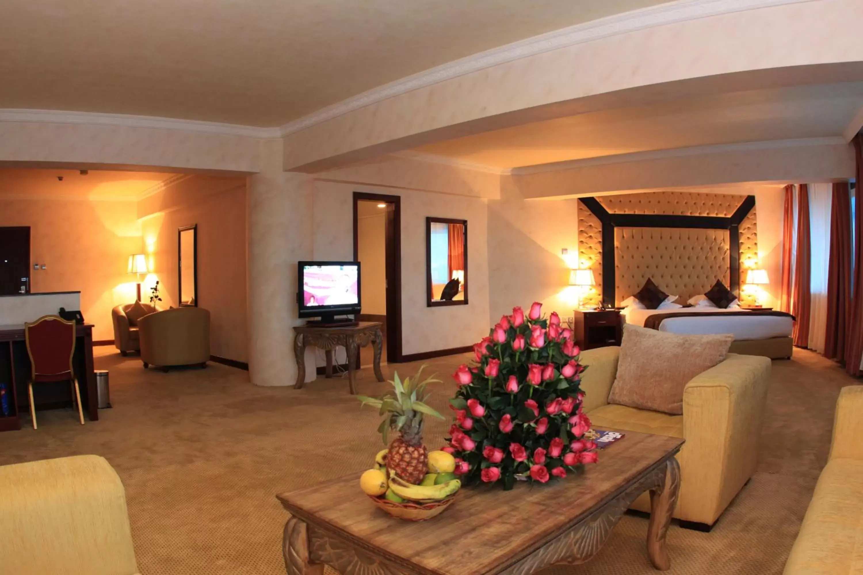 Living room in Inter Luxury Hotel