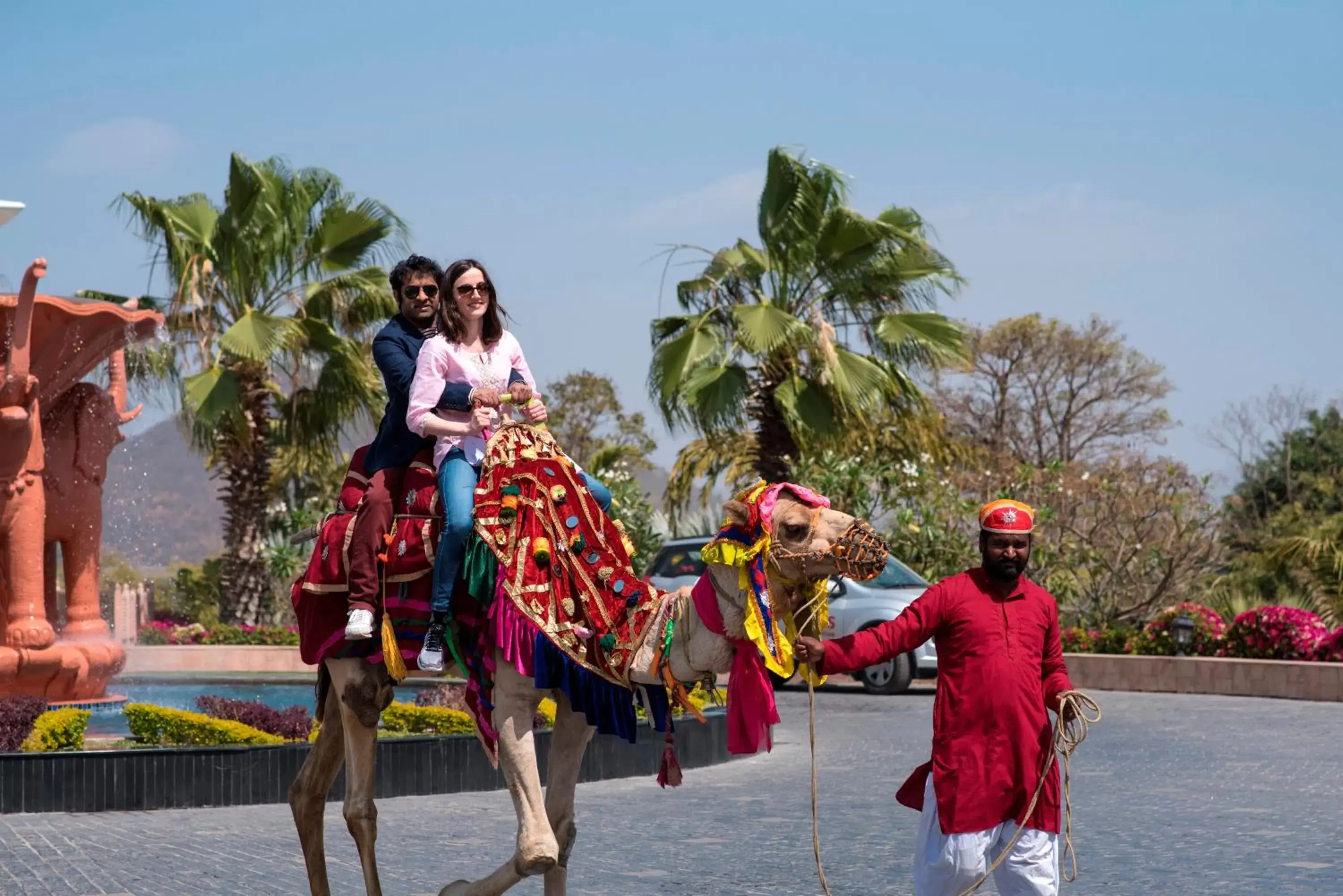 People in Radisson Blu Udaipur Palace Resort & Spa