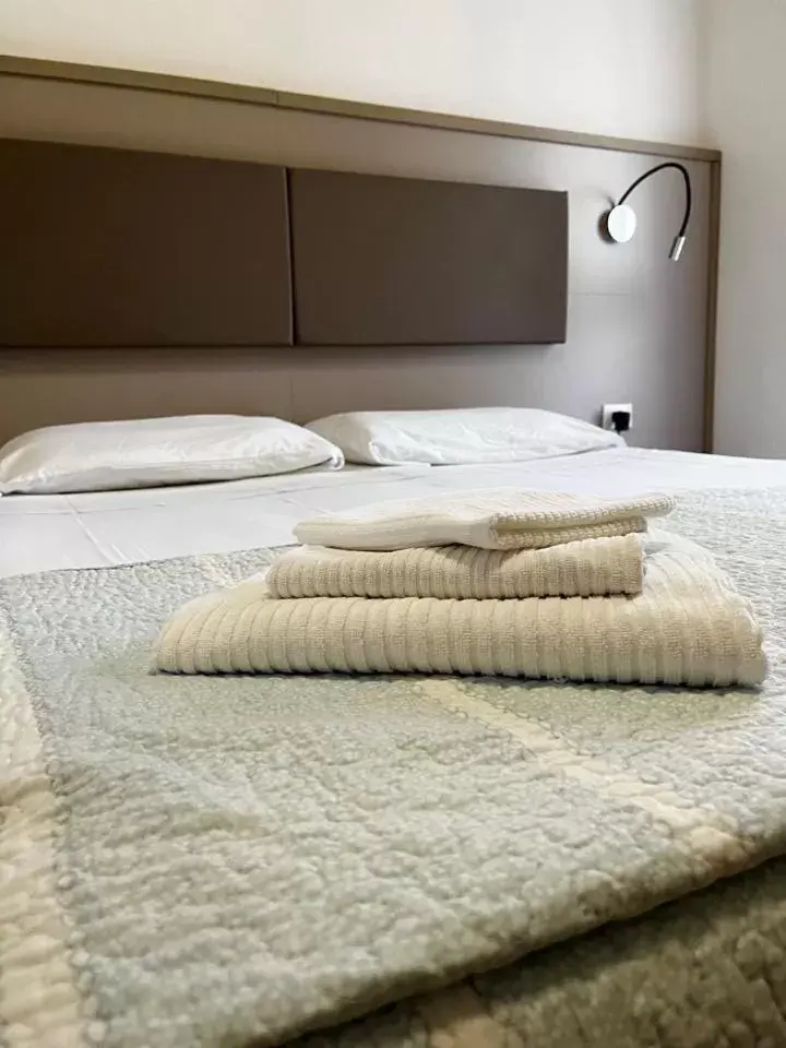 Bed in Hotel Villa Augusta