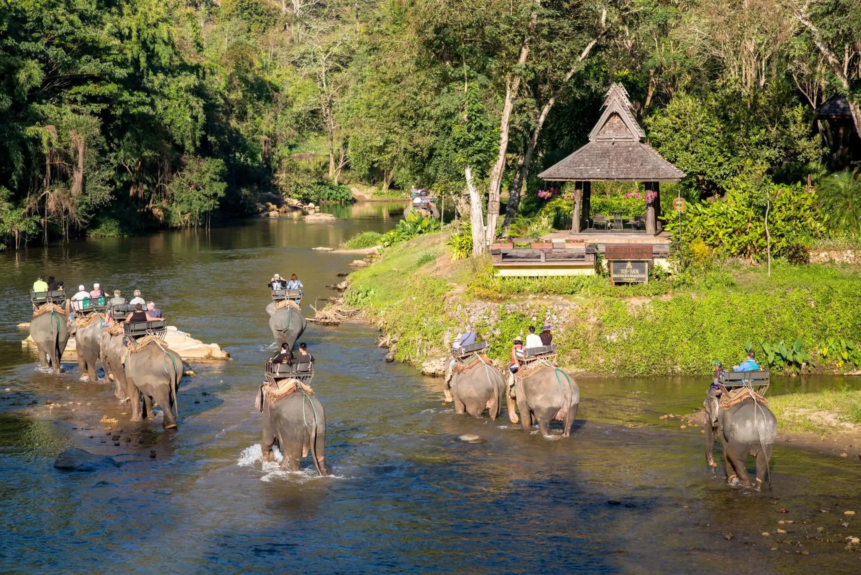 River view, Other Animals in Sibsan Resort & Spa Maetaeng SHA