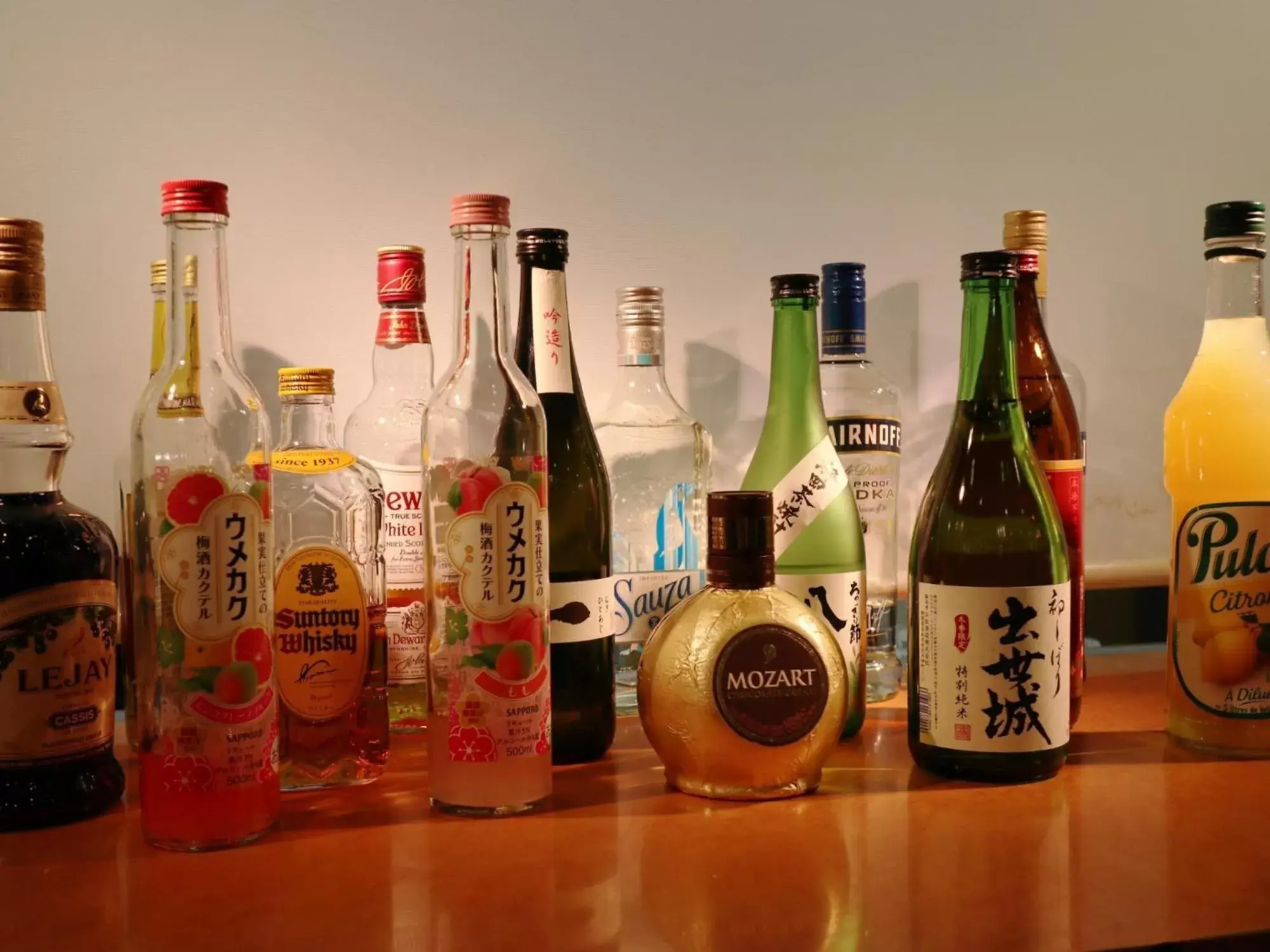 Alcoholic drinks in Kuretake-Inn Central Hamamatsu