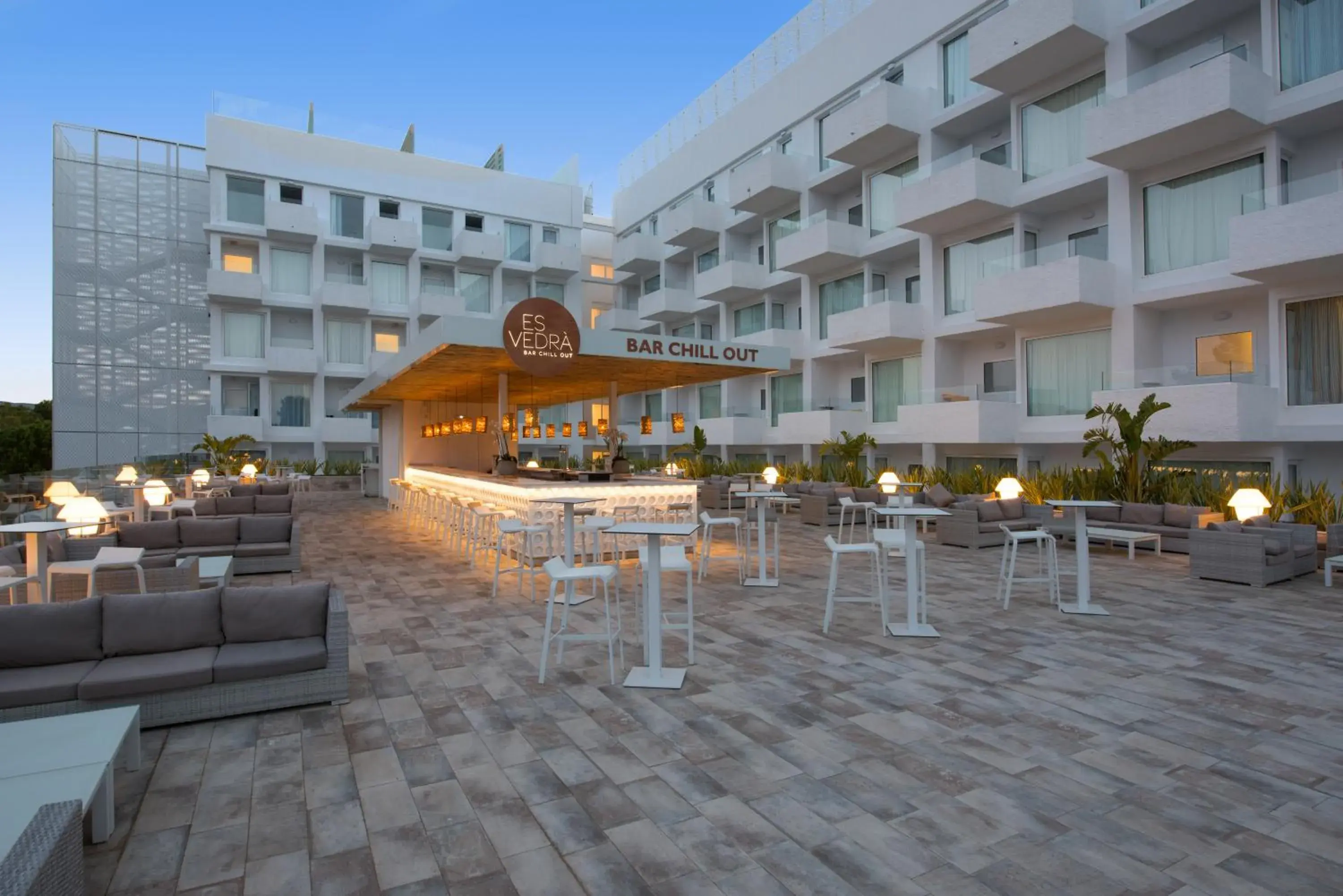 Lounge or bar, Property Building in Iberostar Selection Santa Eulalia Ibiza Lounge or bar, Property Building in Iberostar Selection Santa Eulalia Ibiza