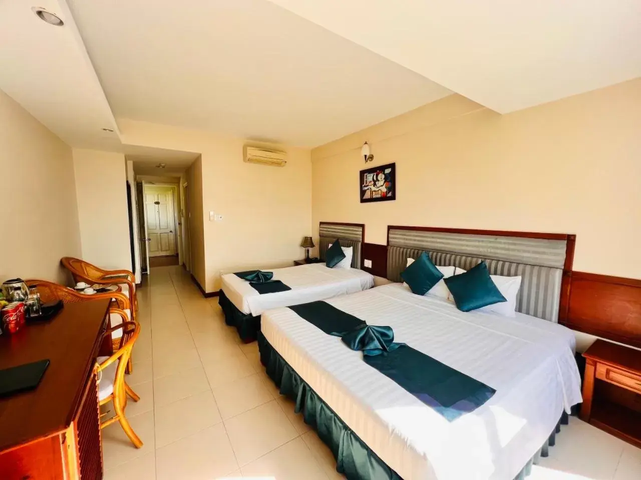 Bed in The Coast Hotel Vung Tau Bed in The Coast Hotel Vung Tau